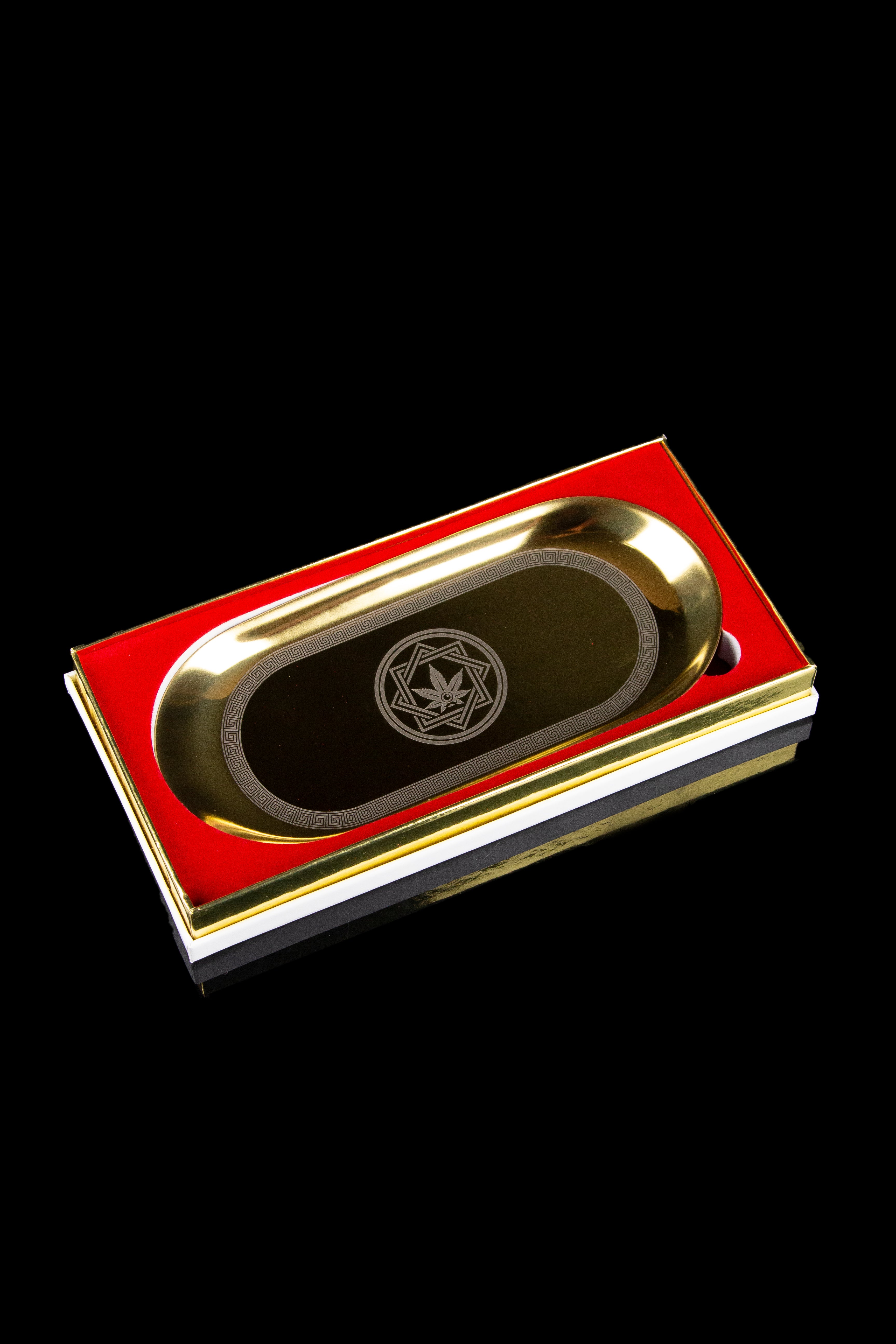 Mr. Ganja Gold Luxury Rolling Tray