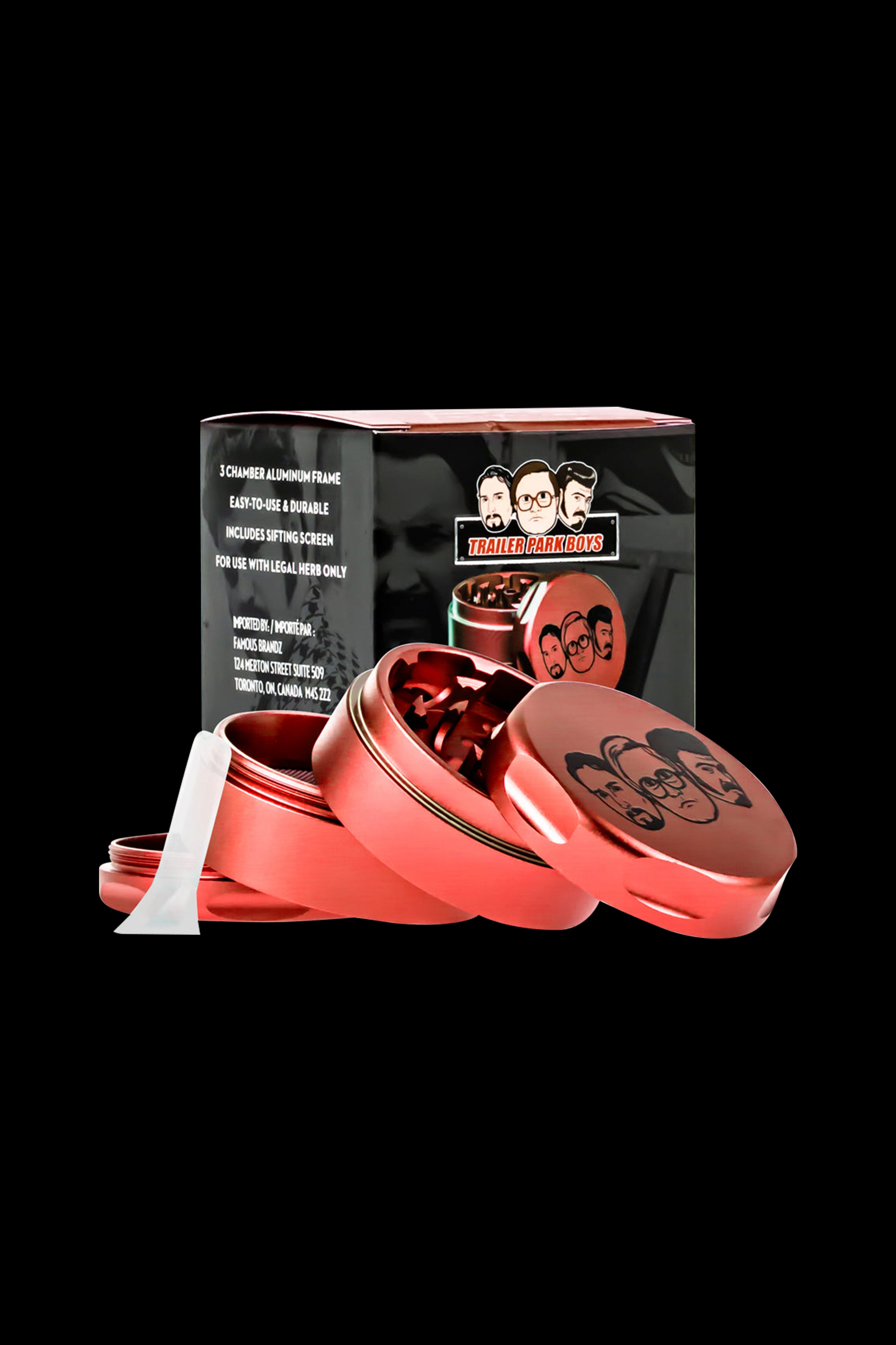 Famous X Trailer Park Boys Herb Grinder - A Must - Have for Herb Lovers