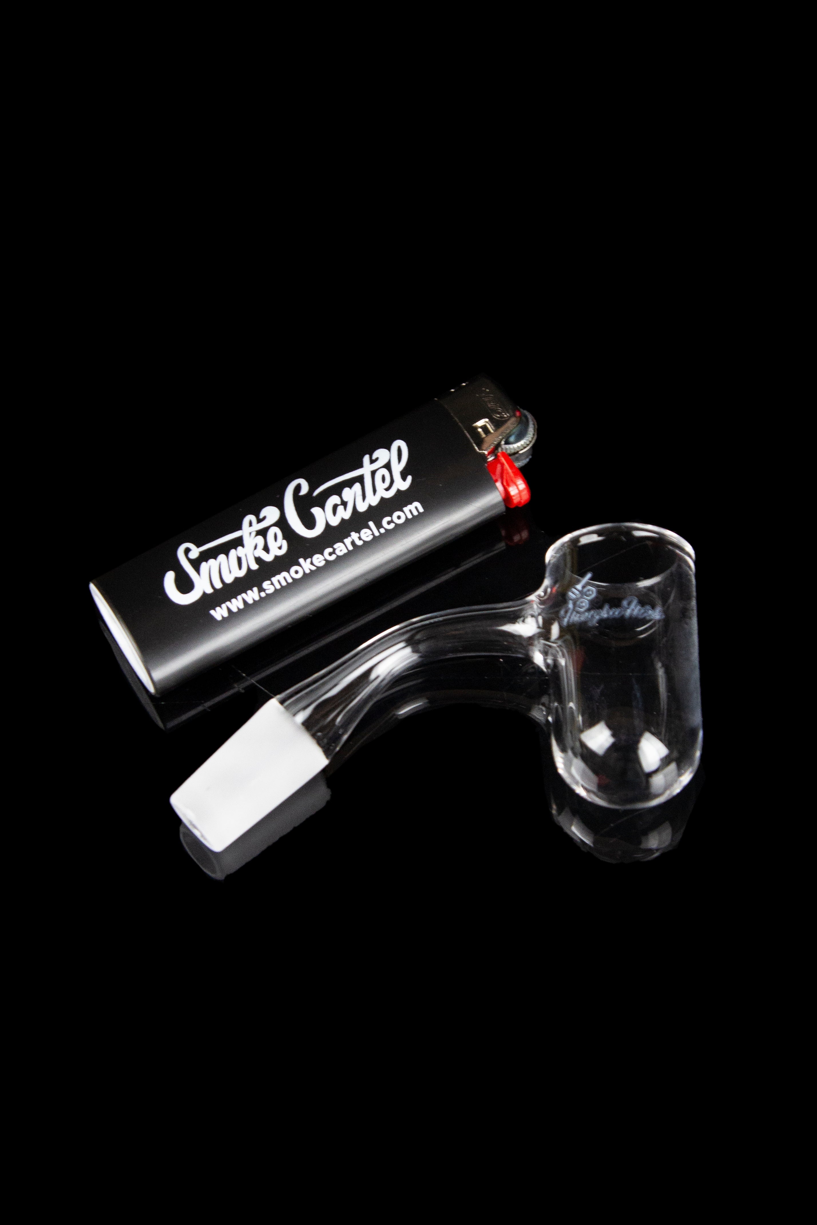 Honeybee Herb Honey Deep Bowl Quartz Banger - The Ultimate Black Line Dab Rig