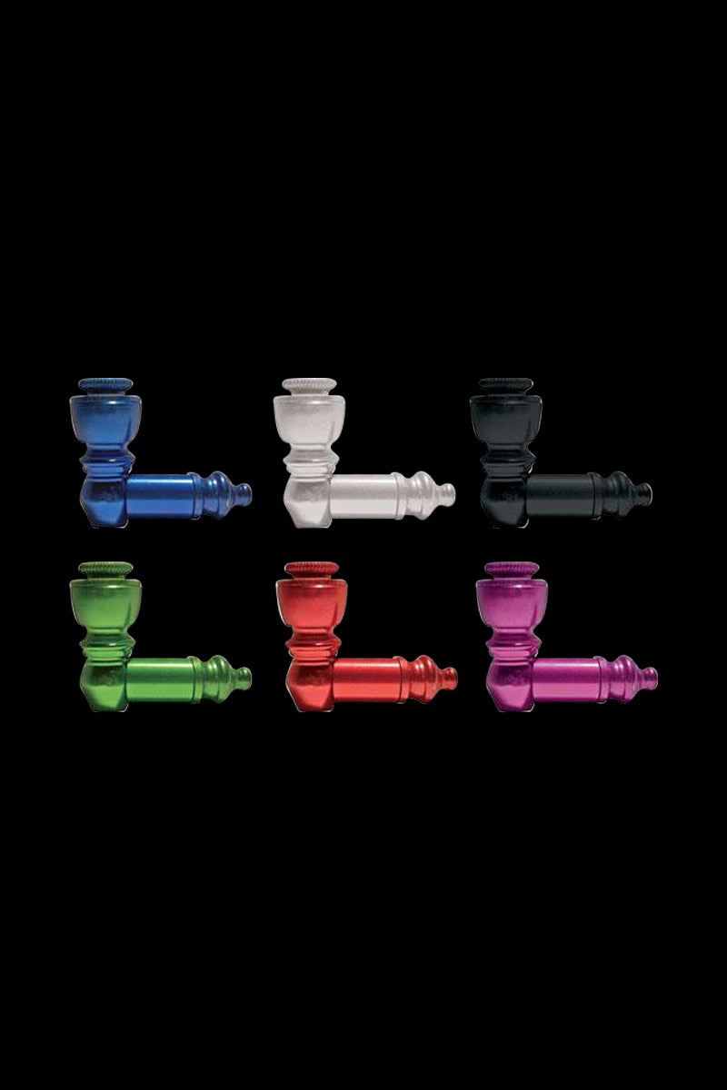 Portable Anodized Aluminum Smoking Pipe with Lid