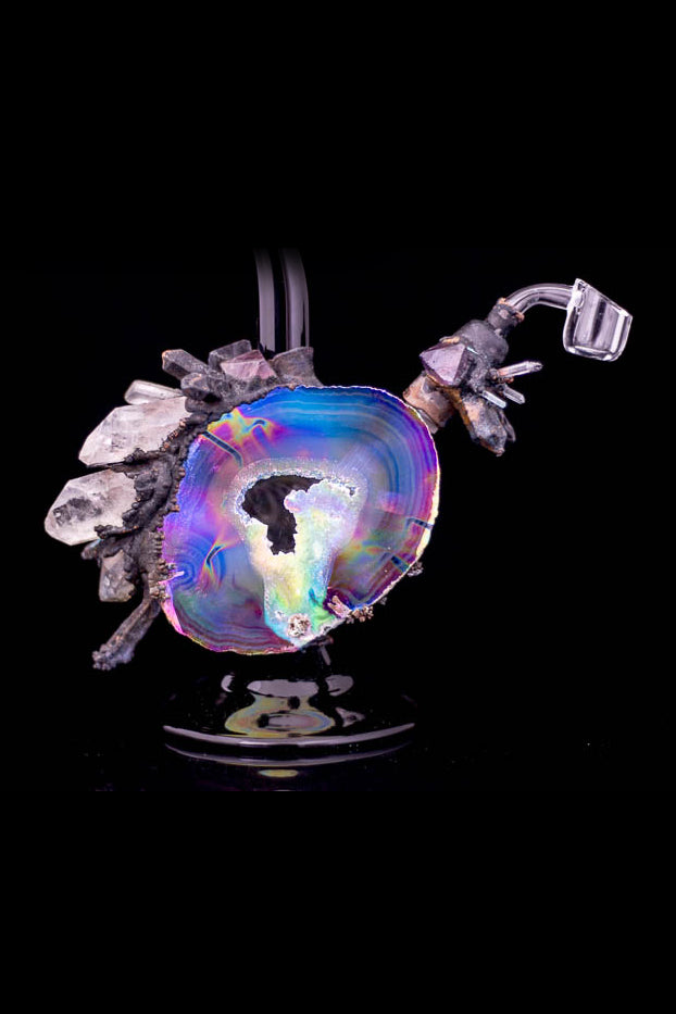 Envy Glass Empyrean Electroformed Heady Dab Rig - A Stunning Collectible