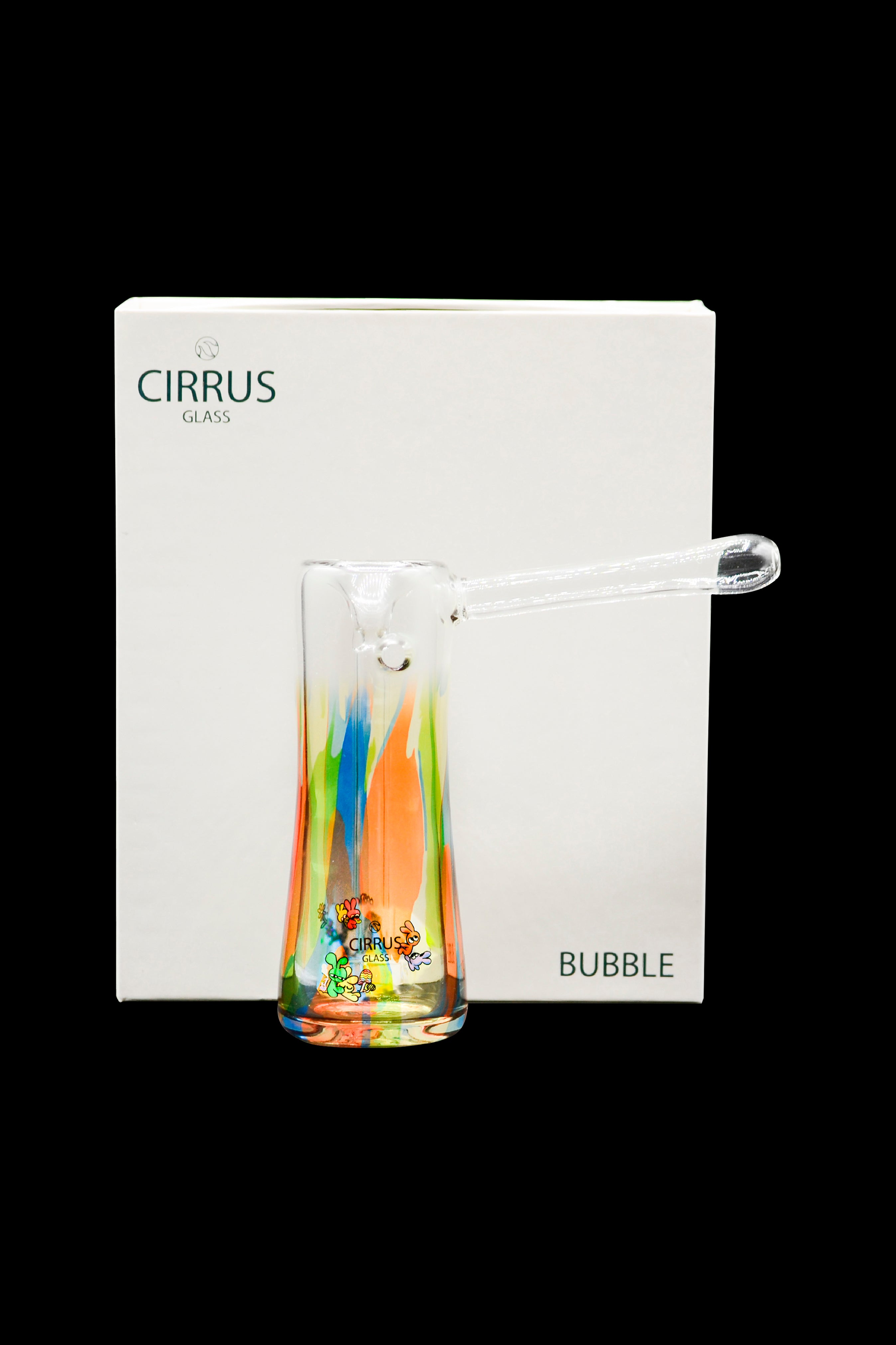 Cirrus Glass Bubble - Stunning Handheld Bubbler