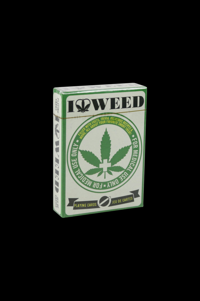 I Heart Weed - The Ultimate Playing Cards for Weed Lovers