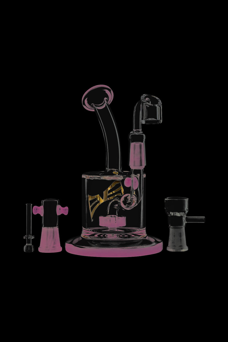Evolution Halo Dab Rig with Showerhead Diffuser - A Compact Flavor Powerhouse