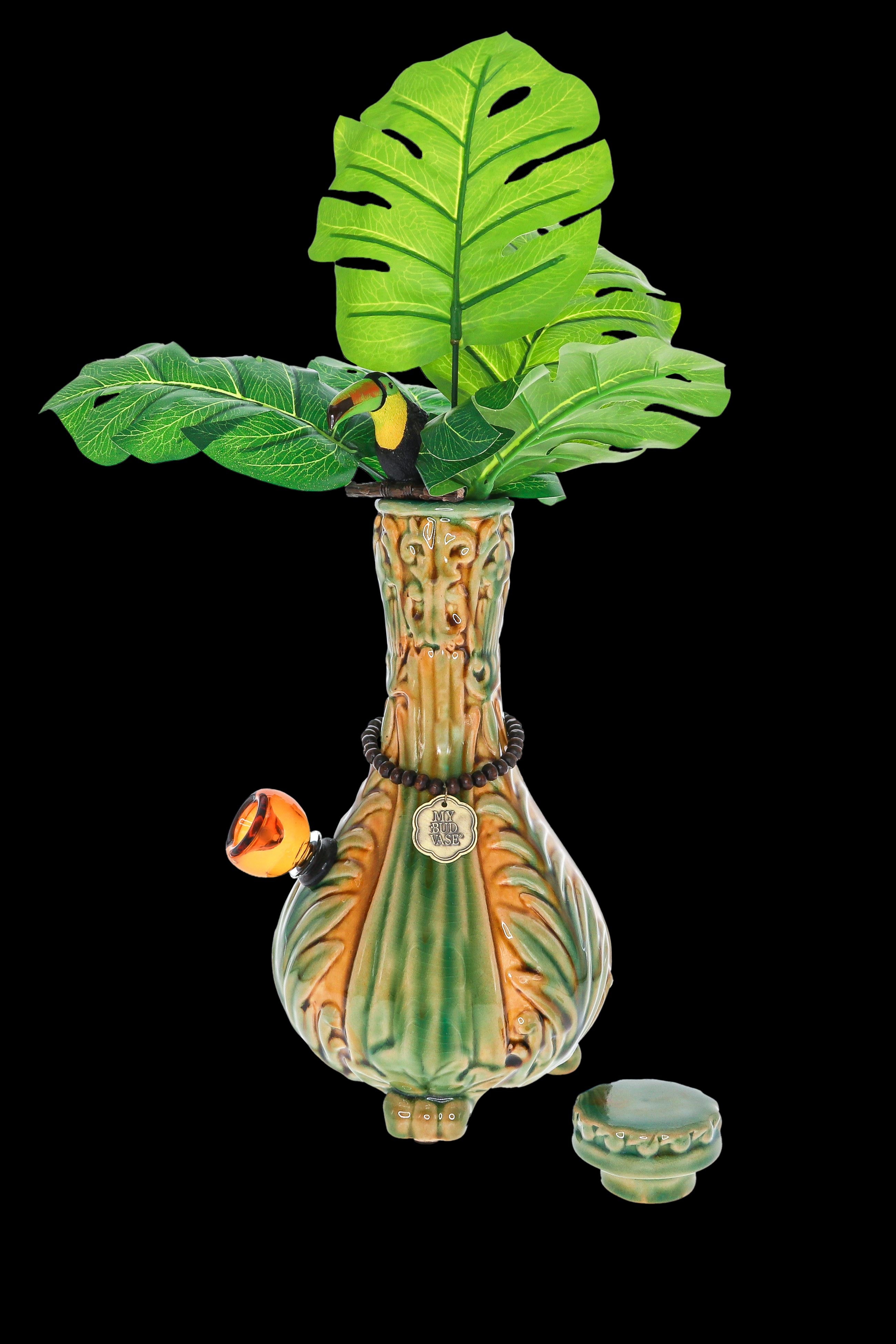 My Bud Vase TocaCabana Water Pipe - A Tropical Paradise