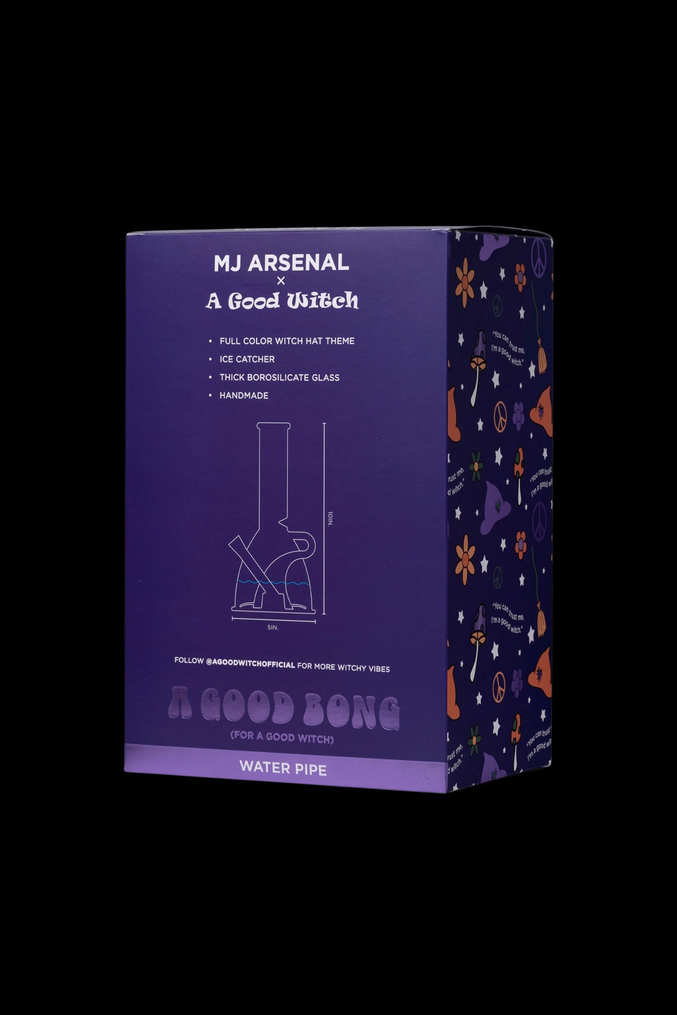MJ Arsenal x A Good Witch - Enchanting Halloween Bong: A Good Bong