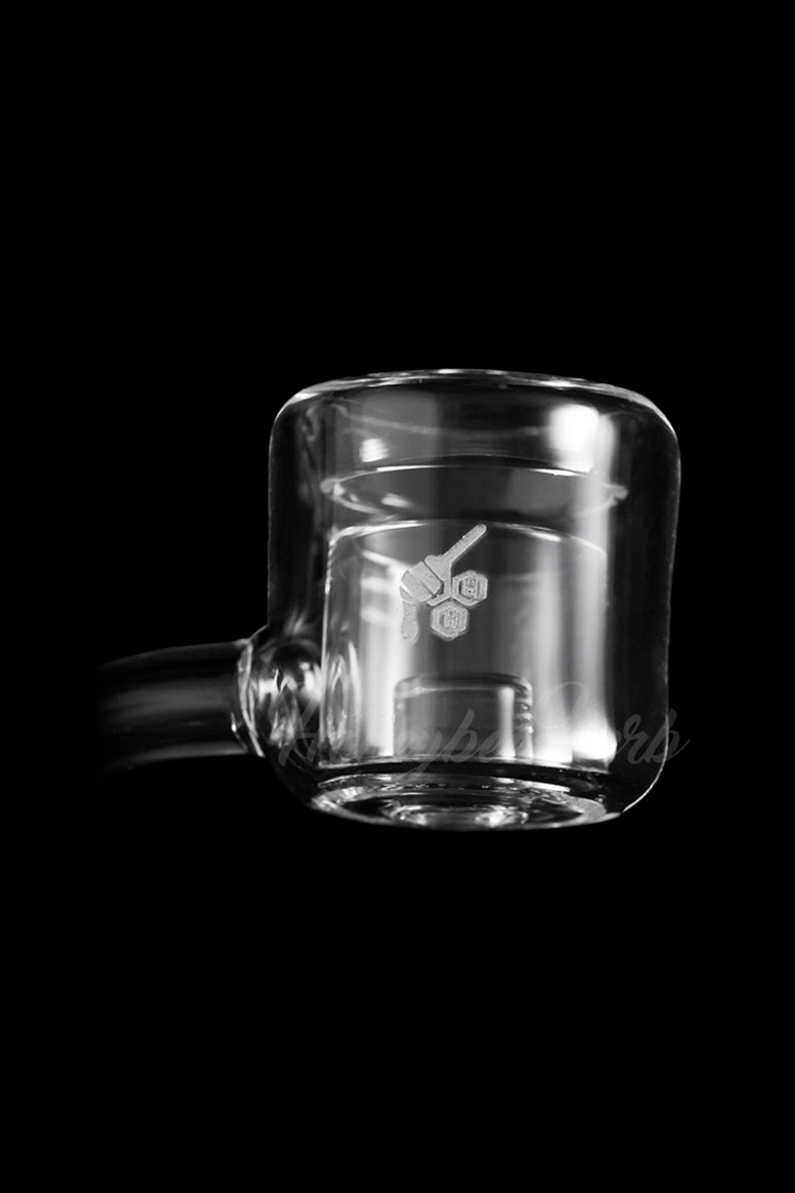 Honeybee Herb Yellow Line Thermal Core Reactor Quartz Banger - The Ultimate Dabbing Essential