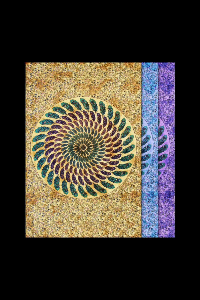 Enchanting Angel Furs Feathers Tapestry