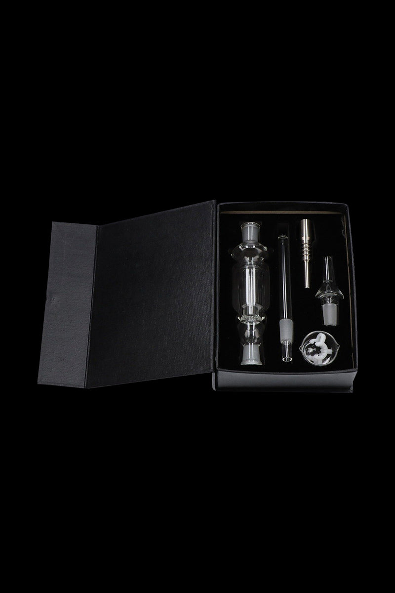 Super Cool 14.5mm Glass Nectar Collector Kit for On-the-Go Dabbing