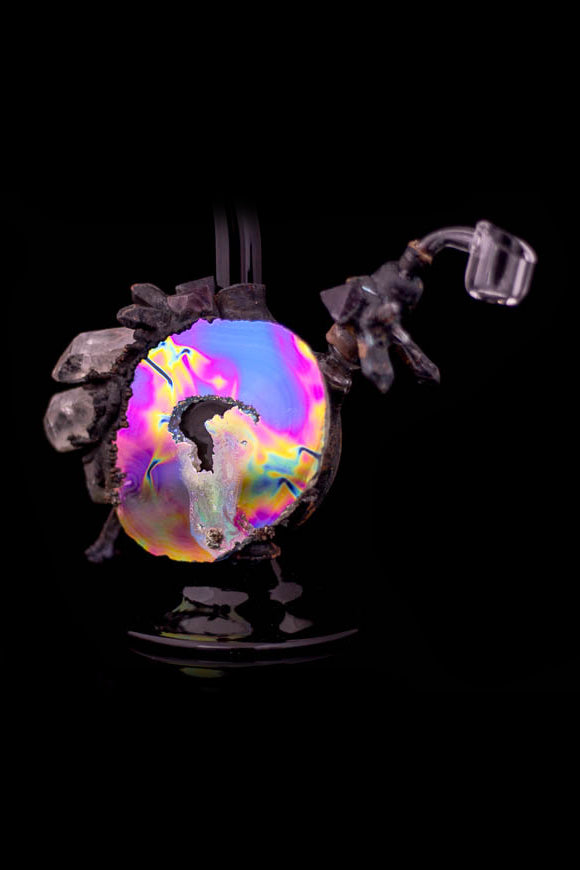 Envy Glass Empyrean Electroformed Heady Dab Rig - A Stunning Collectible
