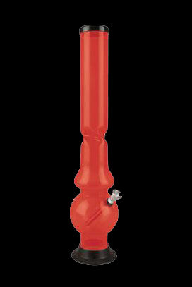Double Bubble Twist Acrylic Water Pipe - The Ultimate Travel Bong