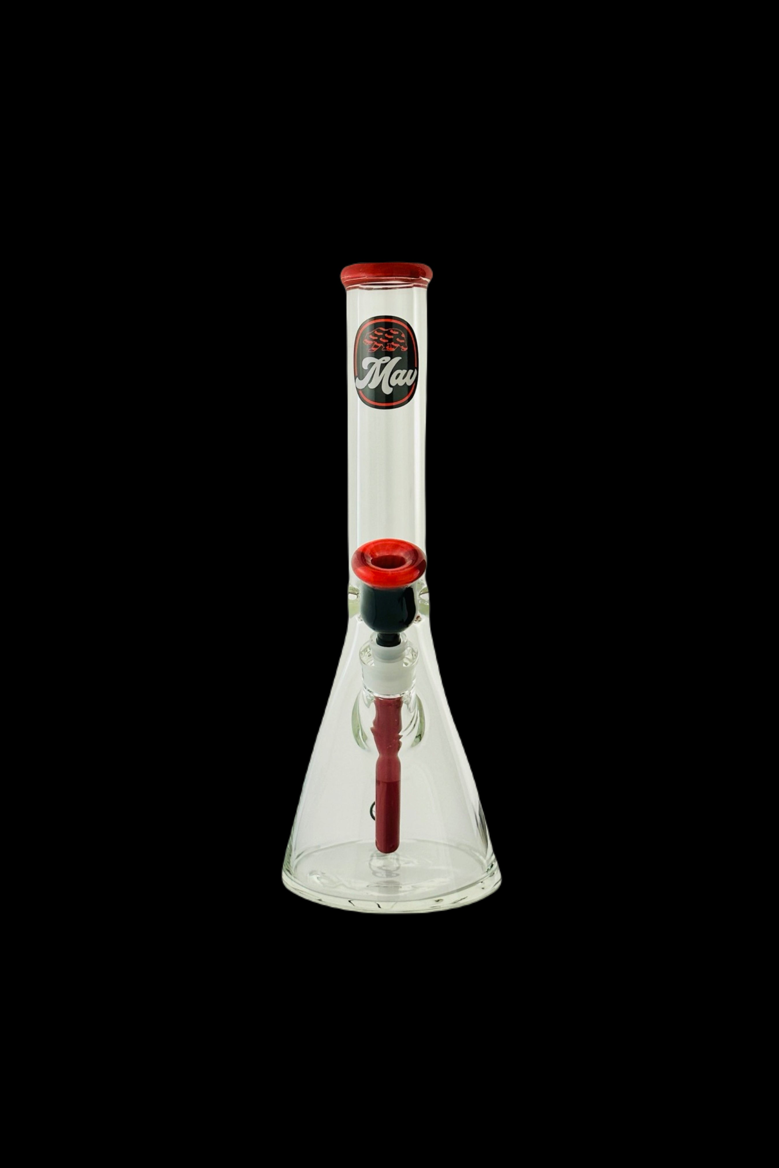 MAV Glass Chiquita Accented Beaker Bong - The Ultimate Smoking Companion