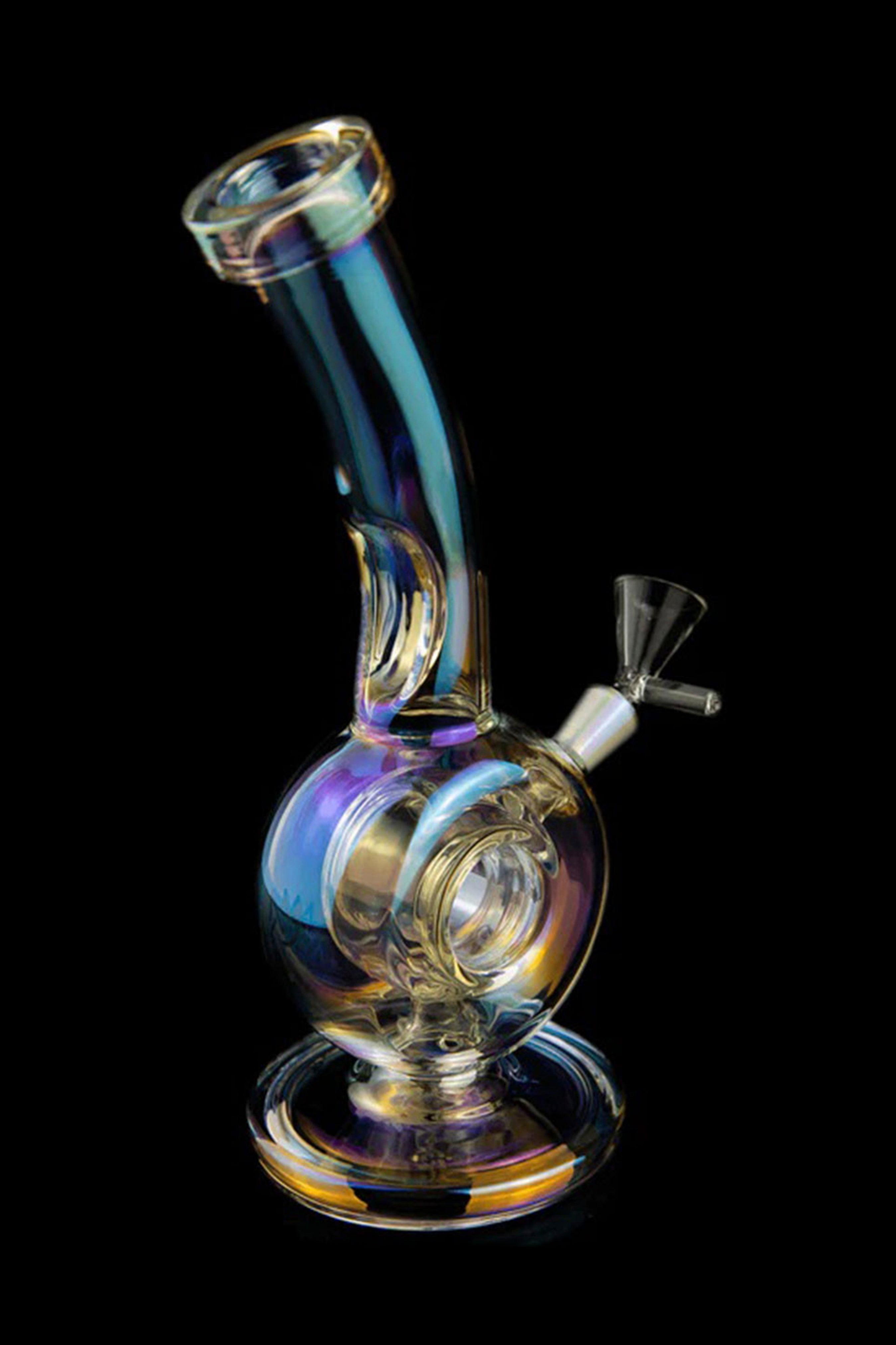 MJ Arsenal's Stunning Limited Edition Iridescent Saturn Mini Water Pipe