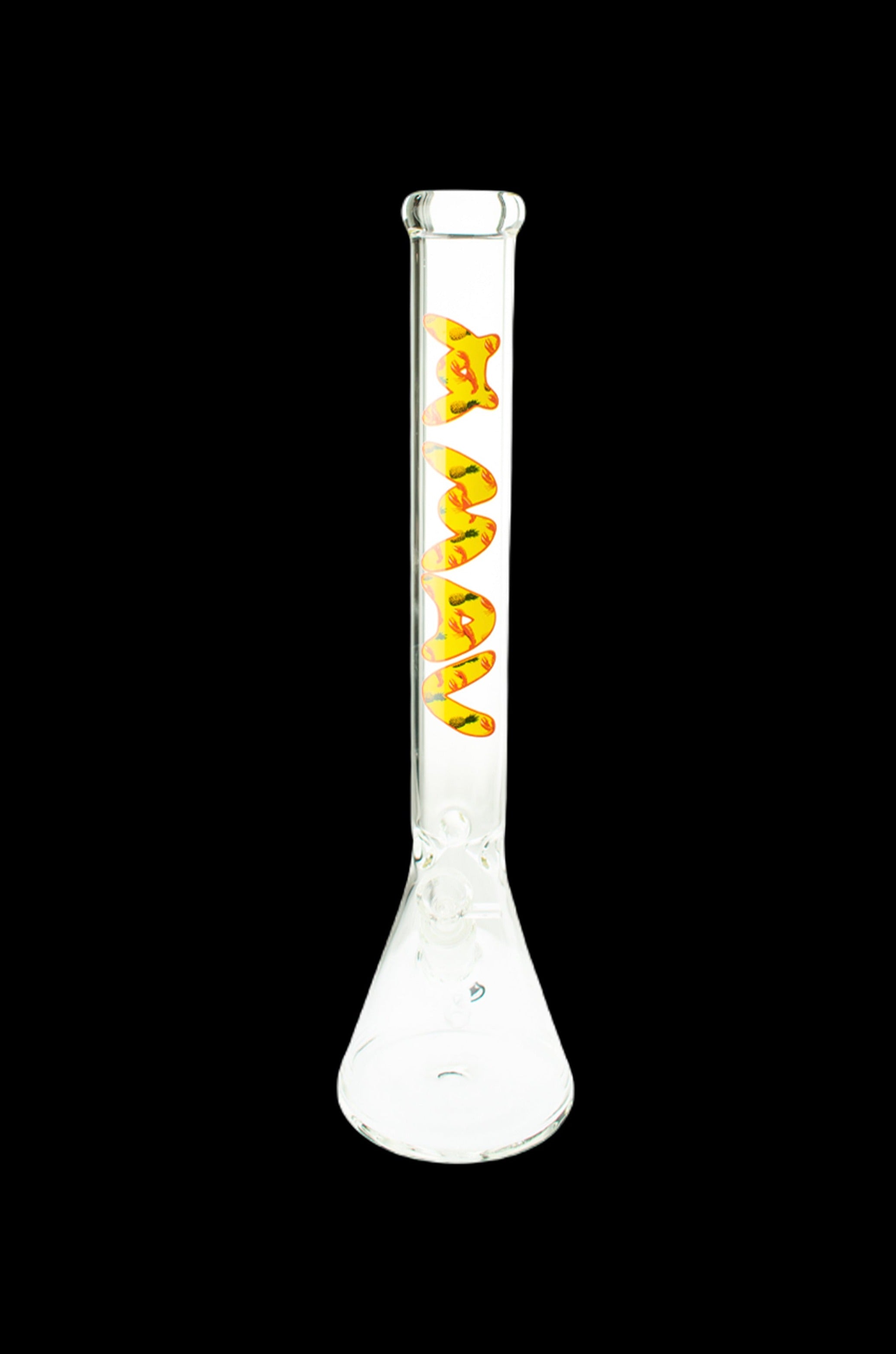 MAV Glass Top City Beaker Bong - Celebrate USA Cities in Style