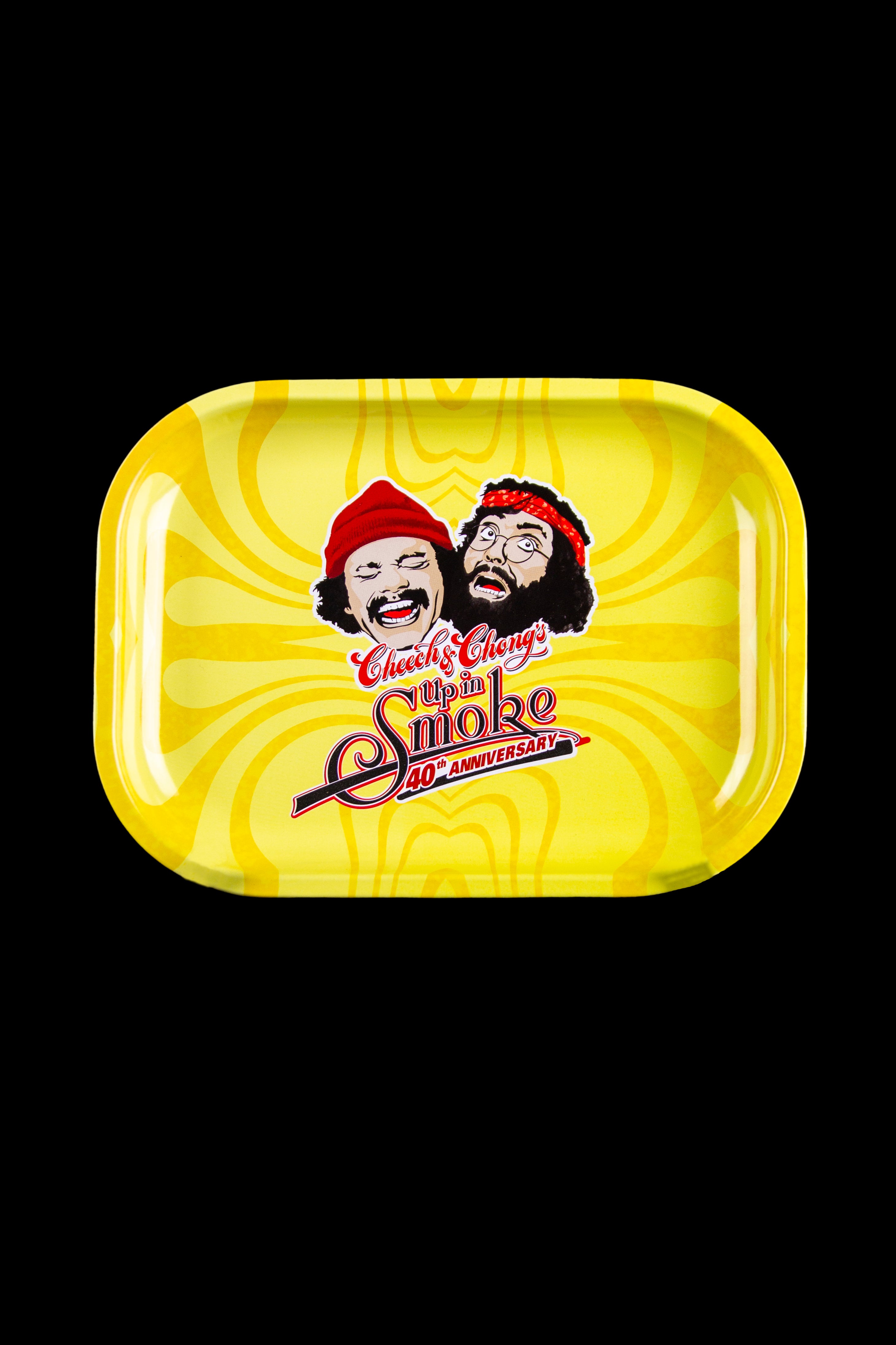 Cheech & Chong 40th Anniversary Limited Edition Yellow Rolling Tray