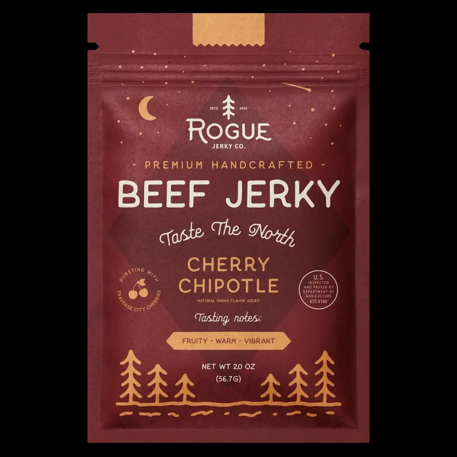 Rogue Cherry Chipotle Beef Jerky - A Bold Flavor Sensation