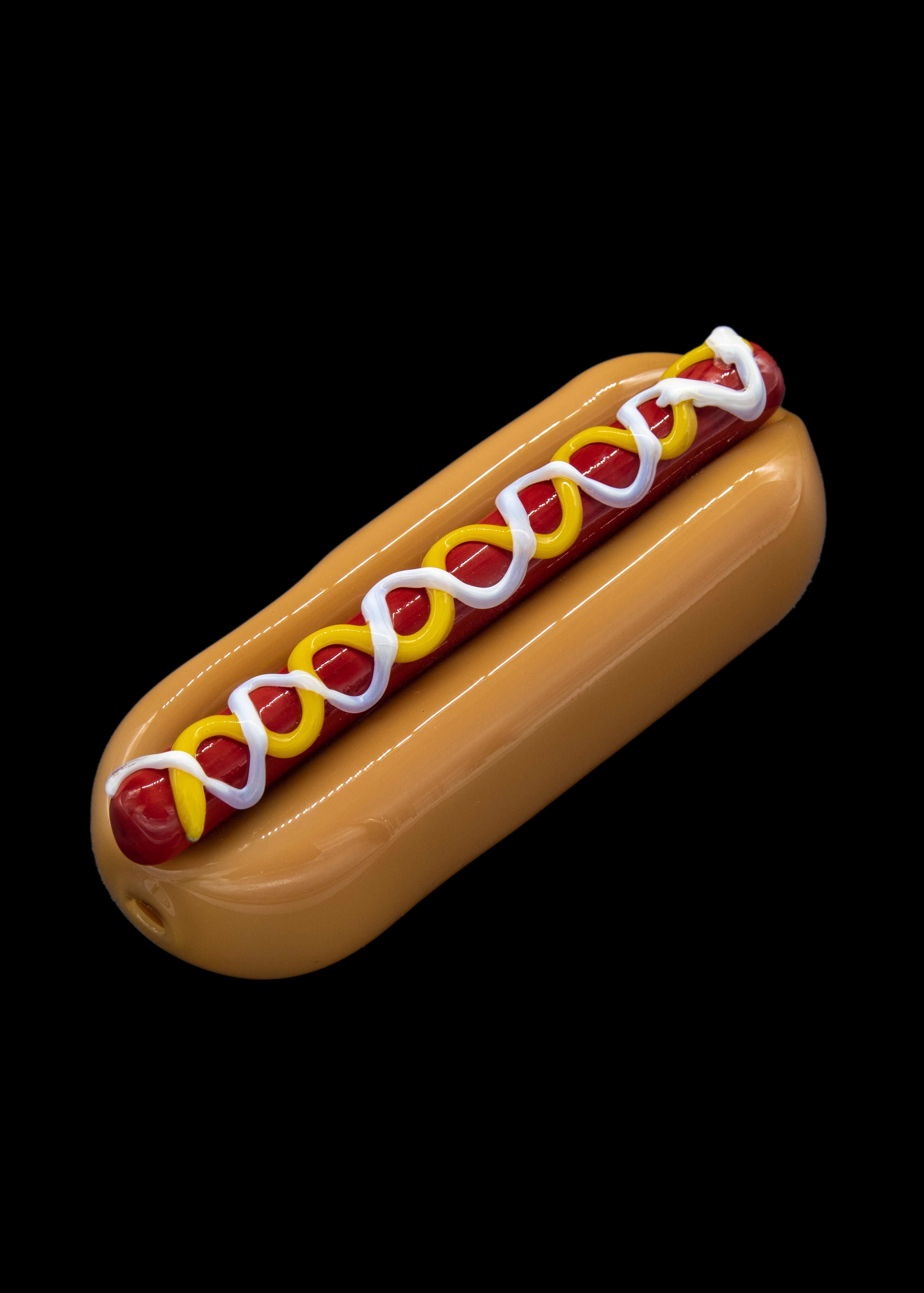LA Pipes Delicious Hot Dog Hand Pipe