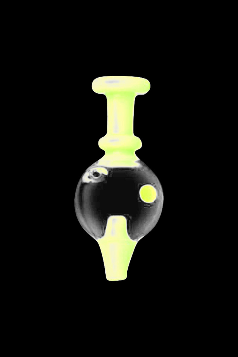 Incredible Internal Spinning Ball Carb Cap with UV Glow