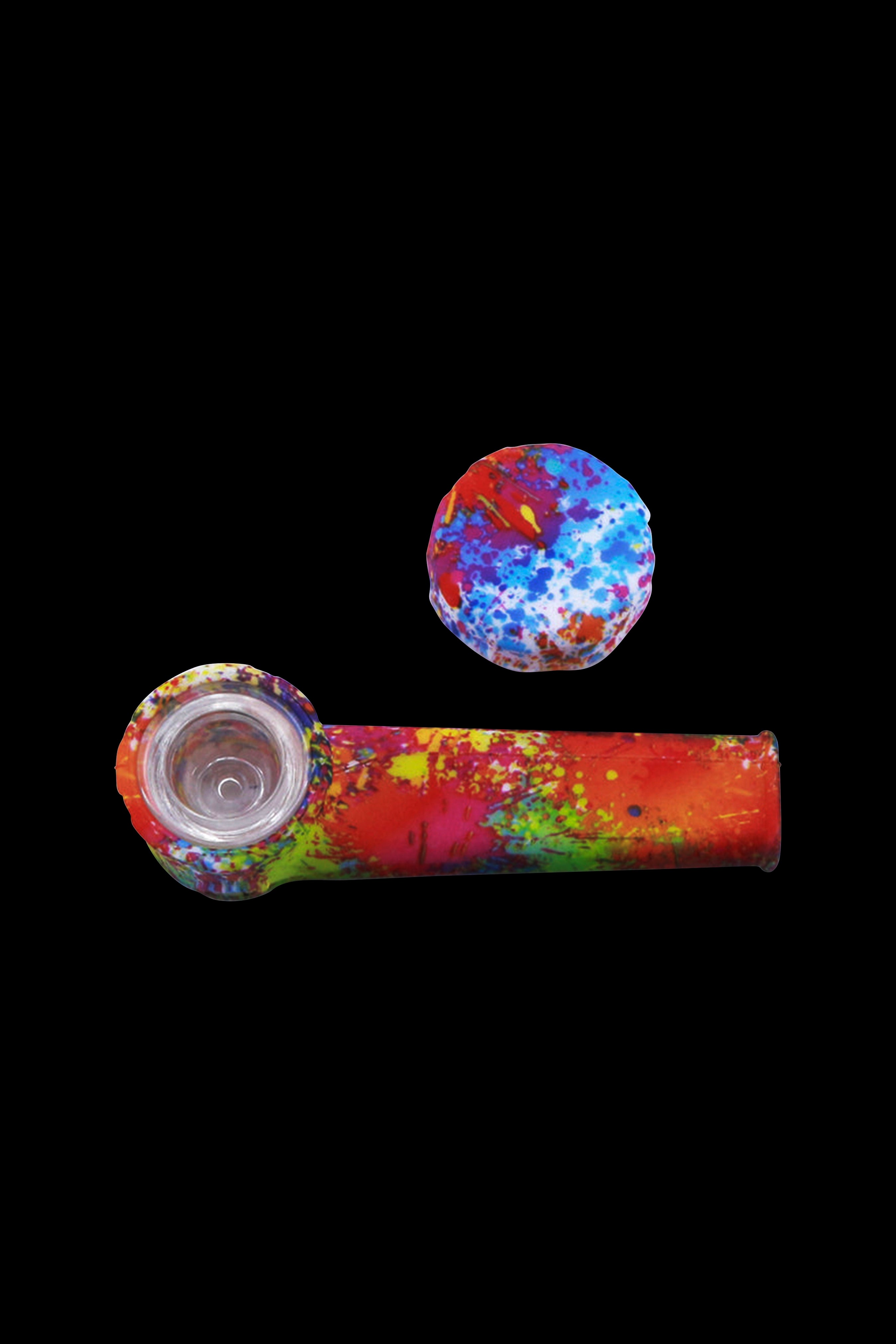 Cloud 8 Colorful Silicone Hand Pipe - Your Smoking Adventure Essential