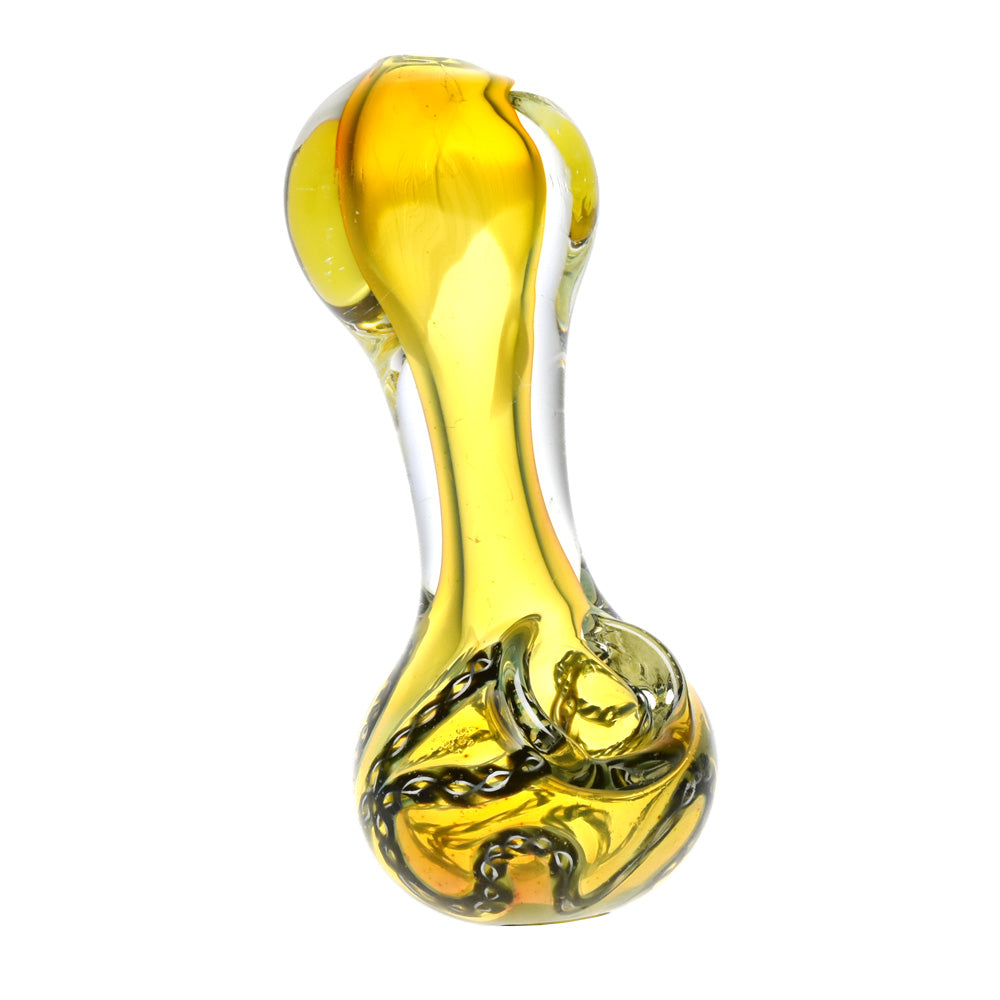 Enchanting Binding Glass Spoon Pipe