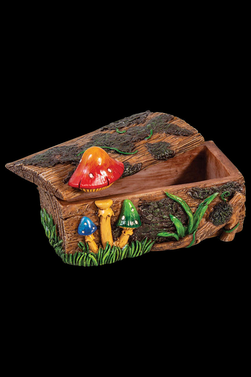 Fun Mushroom Themed Stash Box