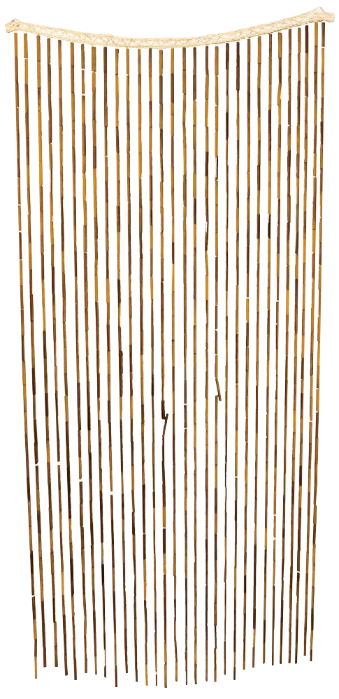 All Fun Gifts Colorful Bamboo Beaded Door Curtain - Revive the 70s Vibe!