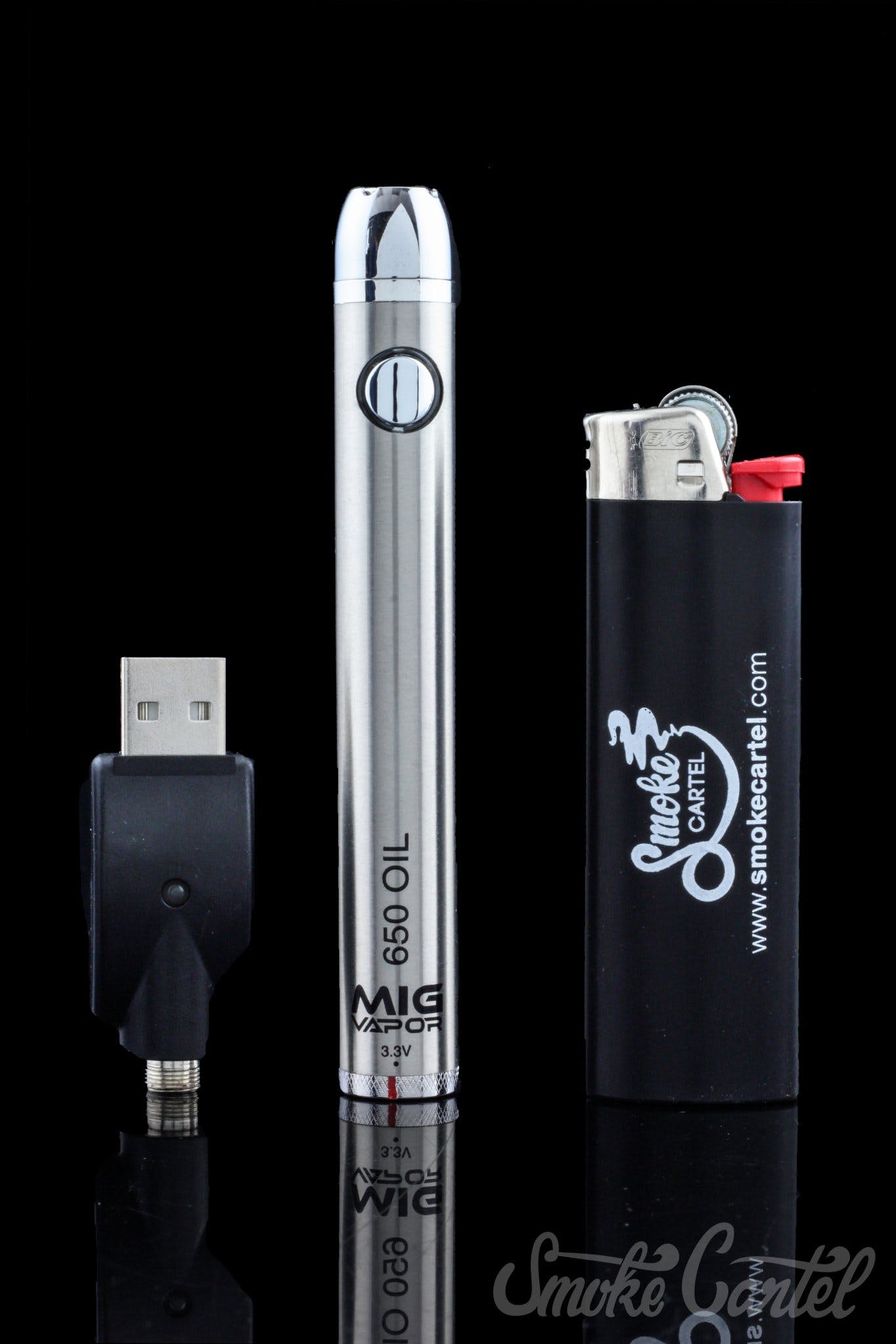 MiG Vapor OIL 650 Battery with Charger - Ideal for 510 Pre - Filled Cartridges