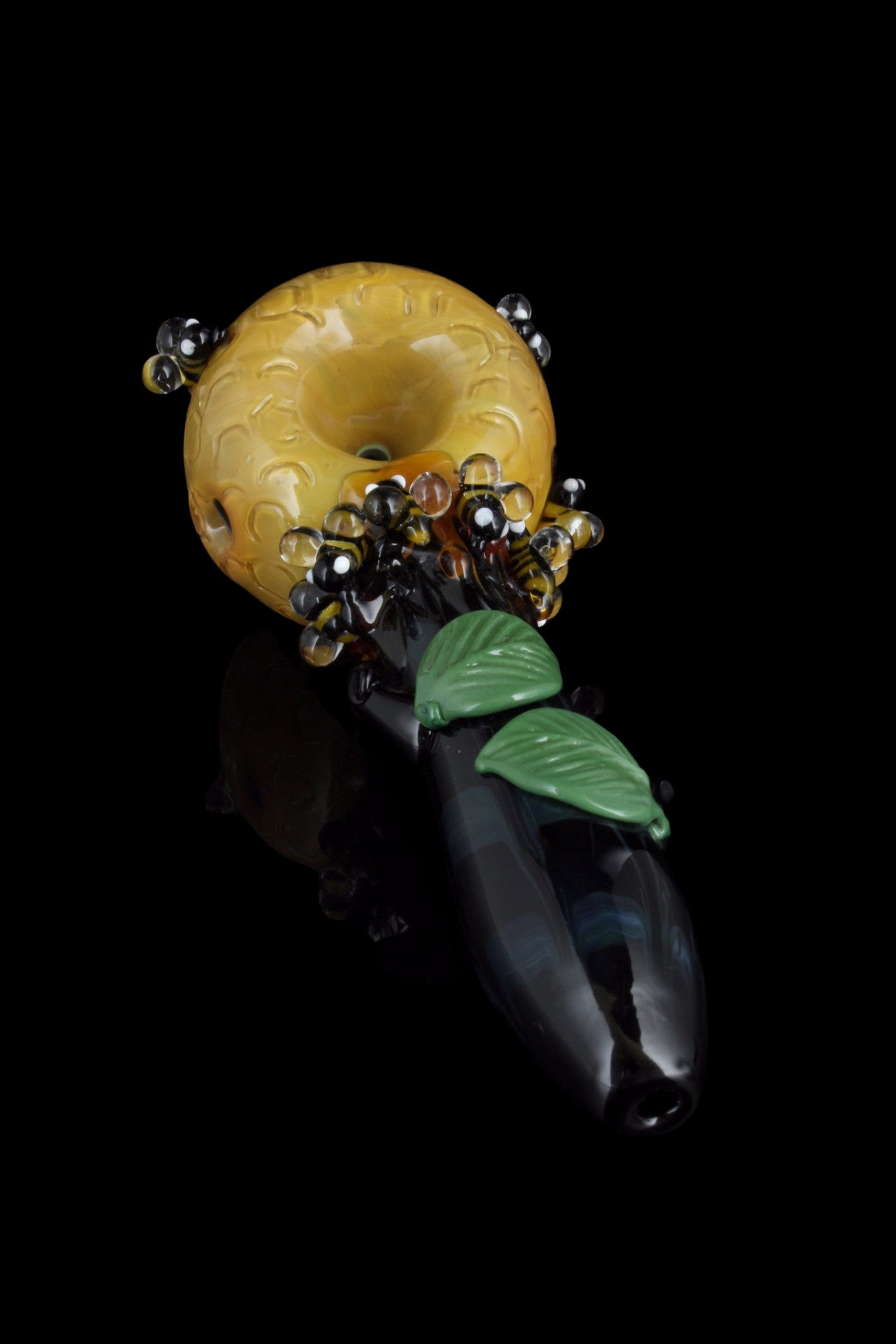Empire Glassworks Honey Pot Spoon Pipe - A Sweet Smoking Delight