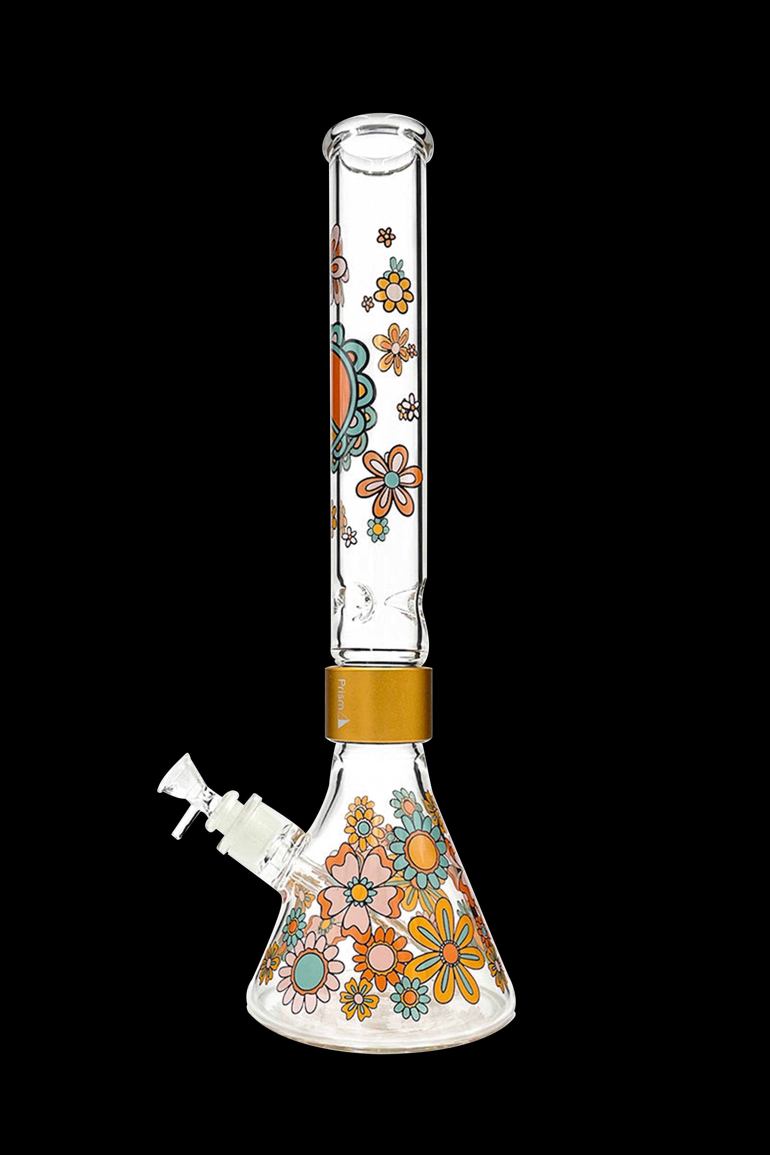 Prism's Groovy Flower Power Single Stack Bong