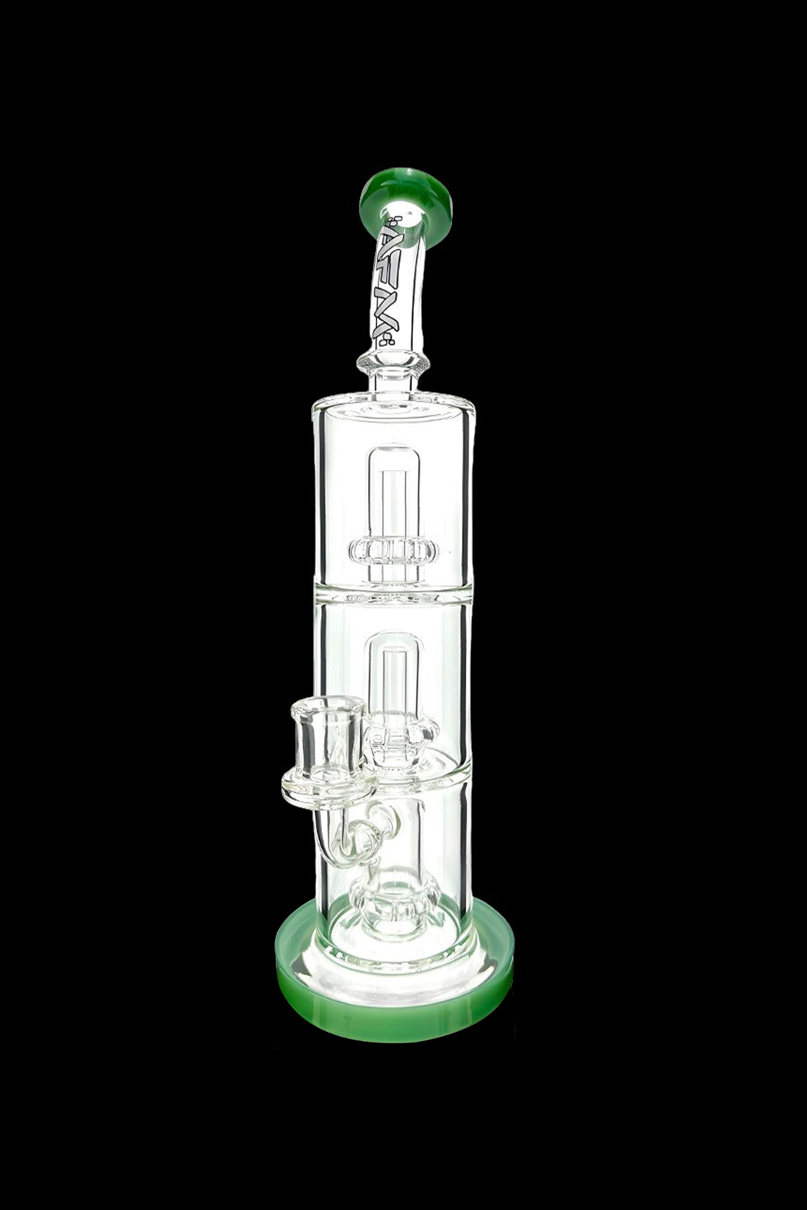 AFM Glass UFO Triple Perc Dabbing Masterpiece