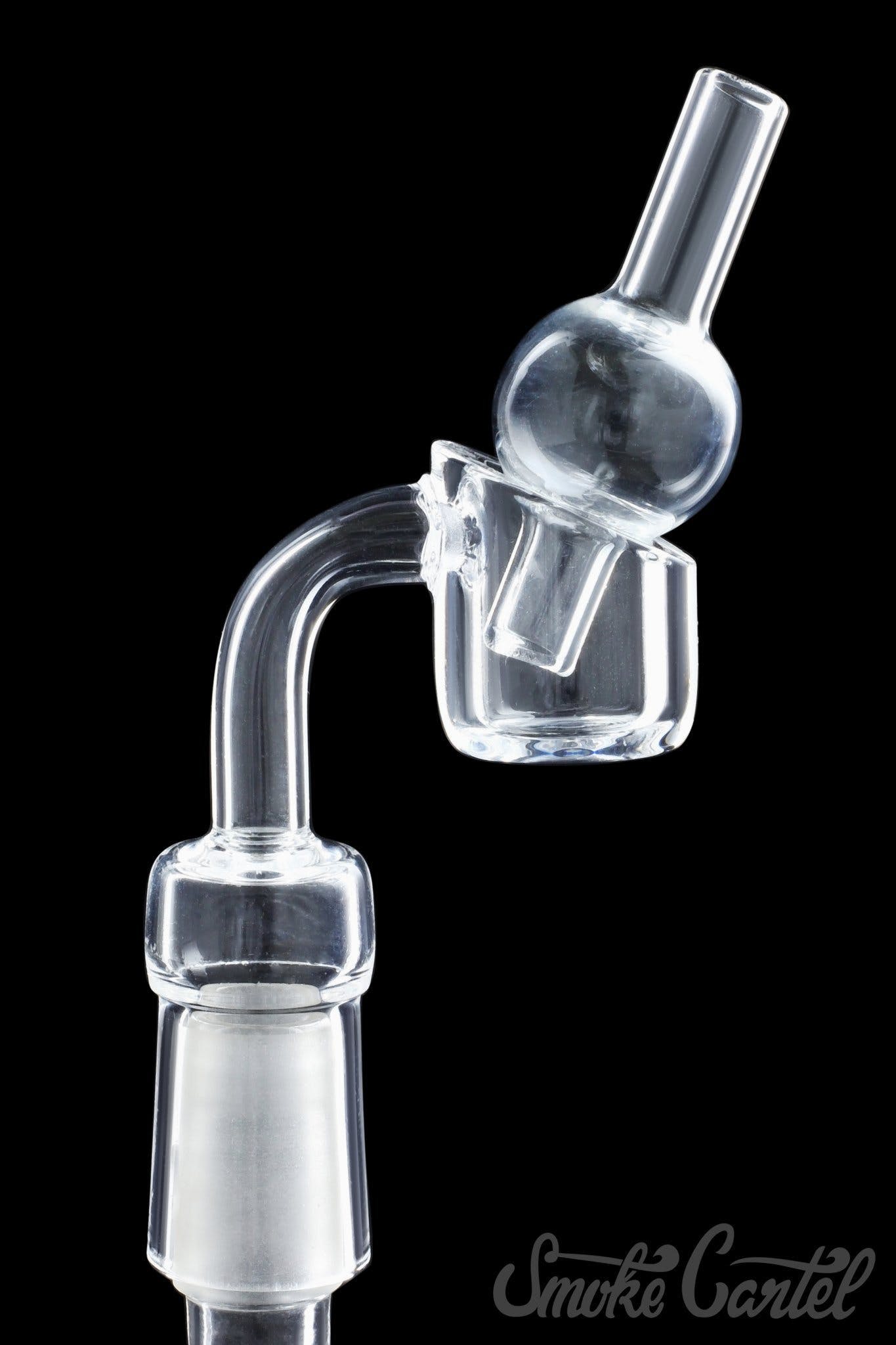 Mini Borosilicate Directional Glass Carb Cap - Portable Vaping Essential