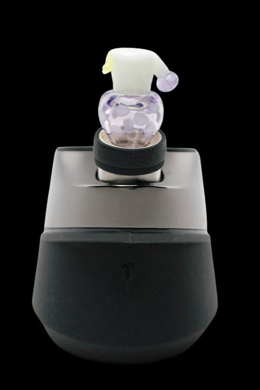 Empire Glassworks Siriusly Shrooms Puffco Peak Glass Bubble Cap - A Must - Have!