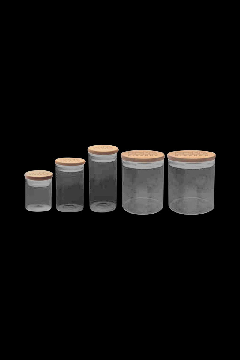 Piranha Premium Weed Storage Jar with Stylish Bamboo Lid
