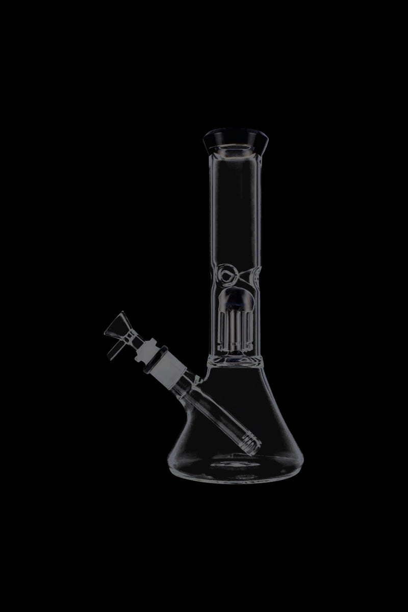 Stunning 12-Inch Beaker Base Ice Bong with 4-Arm Tree Perc