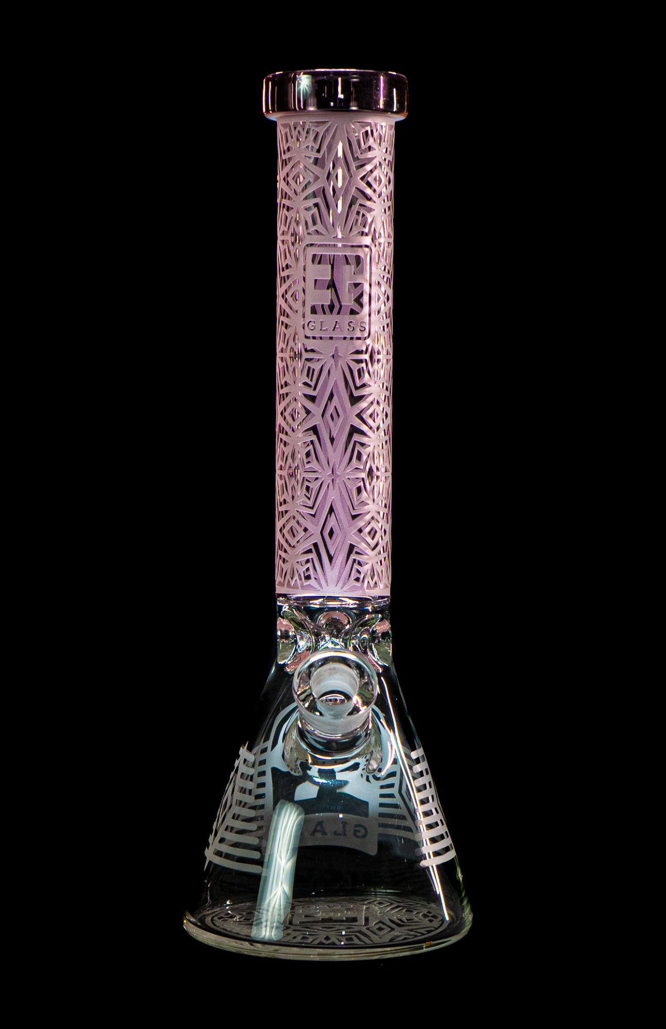 EG Glass Diamond Water Pipe - A Stunning Smoking Companion