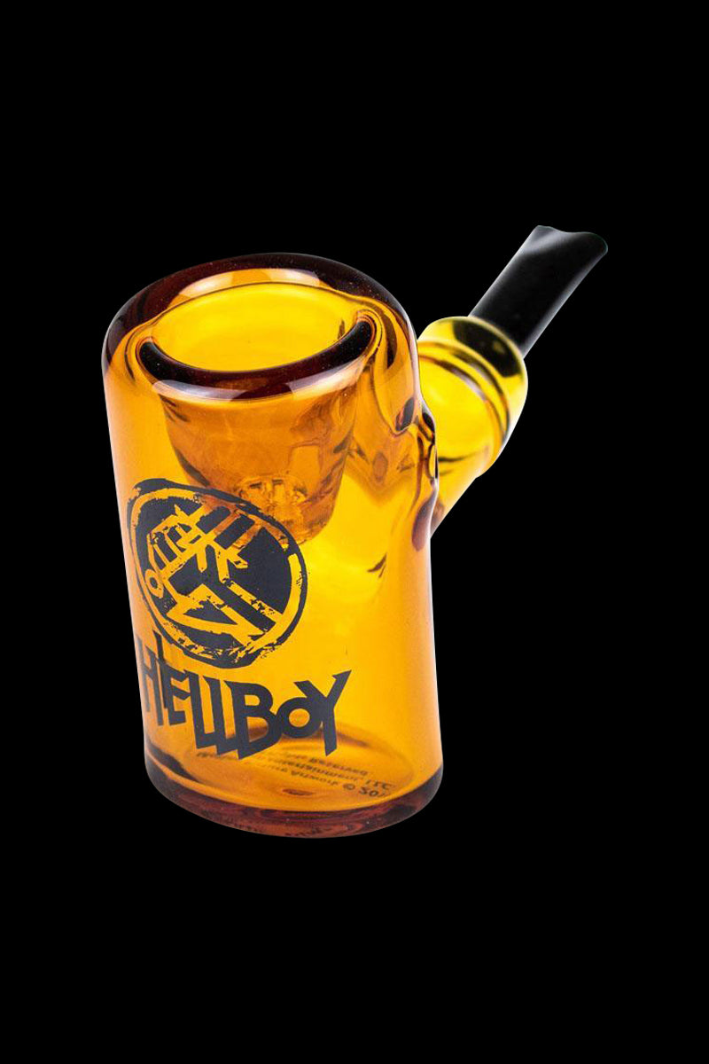 Hellboy Golden Army Sherlock Glass Smoking Pipe - A Collector's Dream