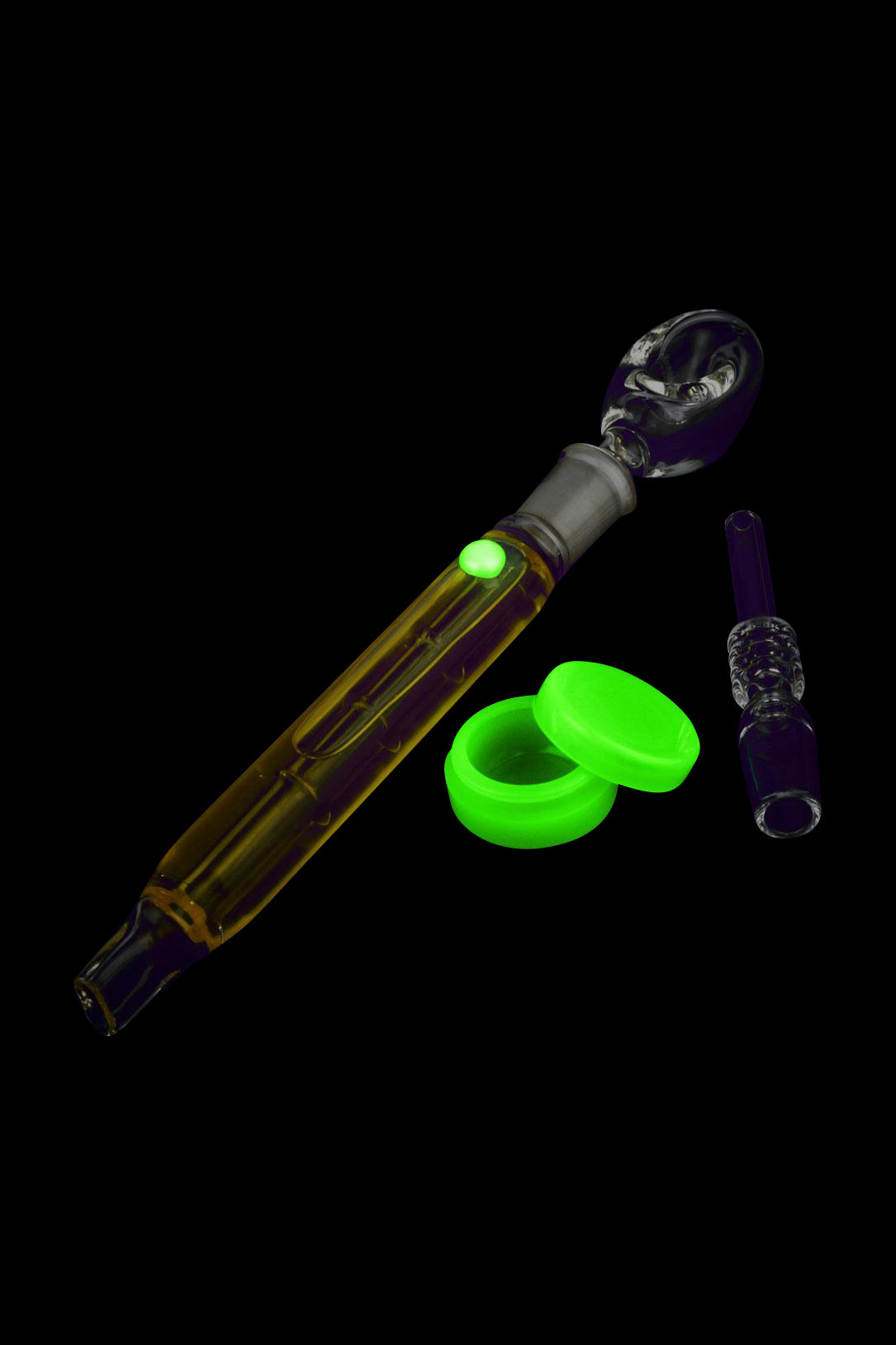 Cool Freezable Glycerin Dab Straw & Spoon Pipe Kit