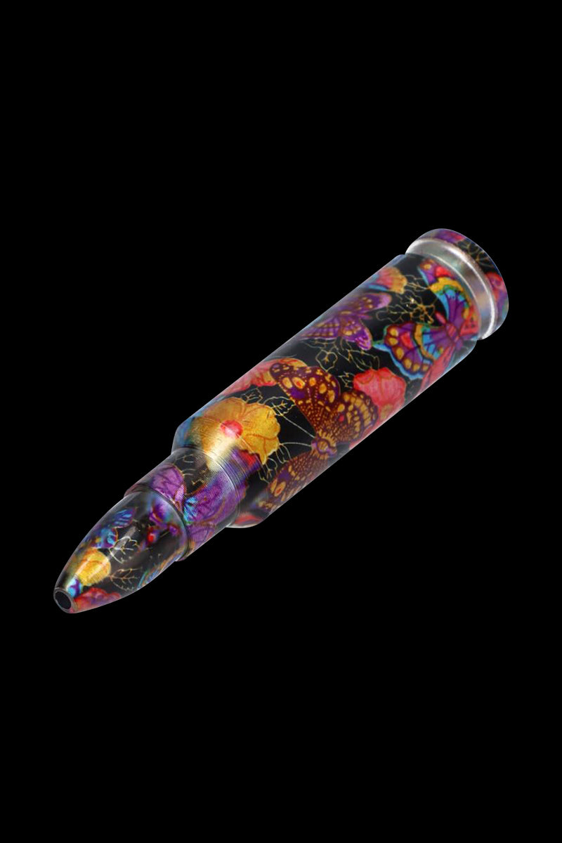 Cool Metal Bullet Print Hand Pipe - Your Smoking Essential