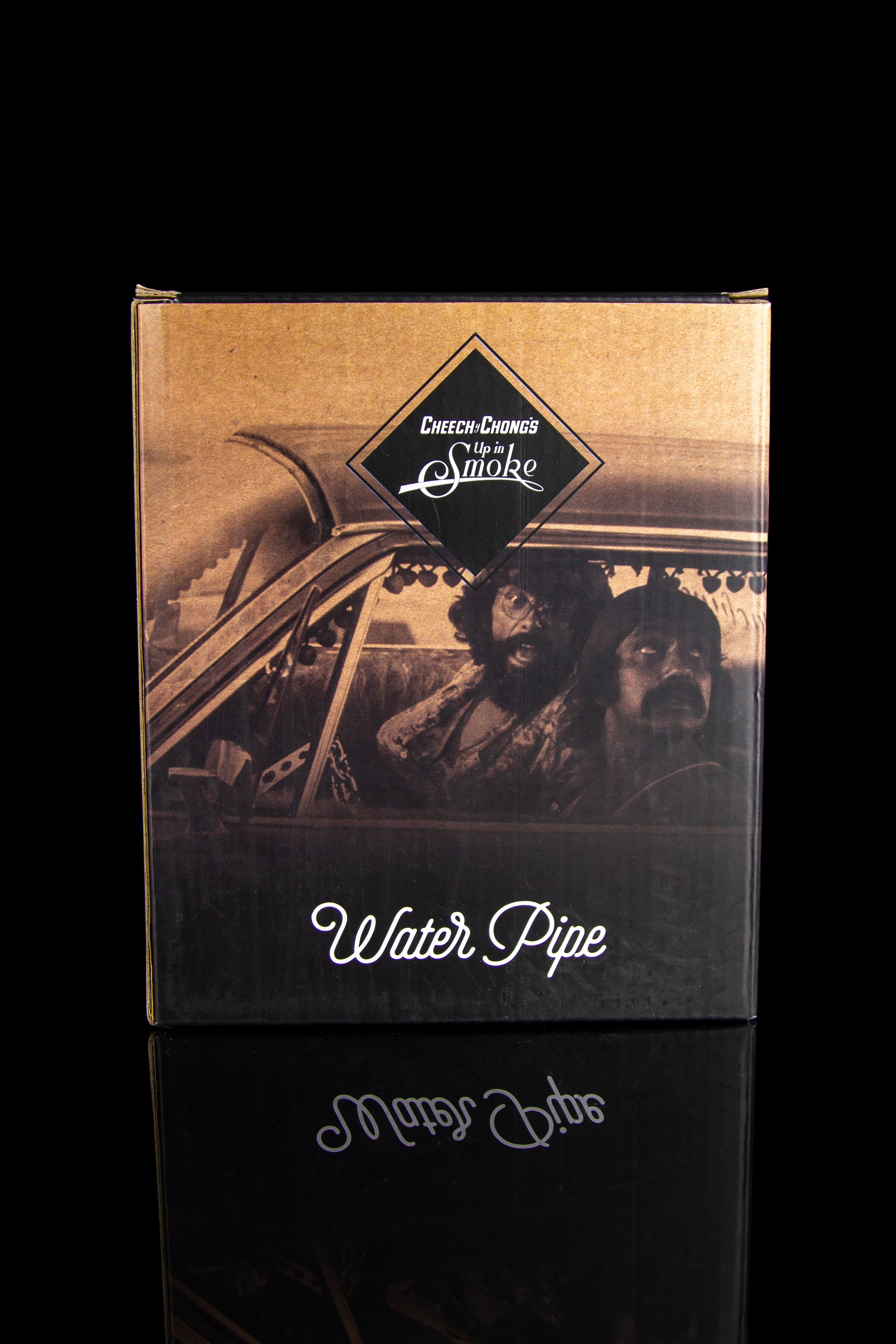 Cheech & Chong's Stunning Black Clyde Bubbler