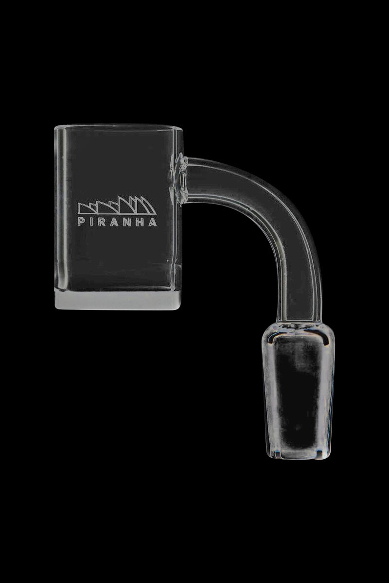 Piranha Quartz Flat Top Opaque Bottom Banger Nail - The Ultimate Dabbing Essential