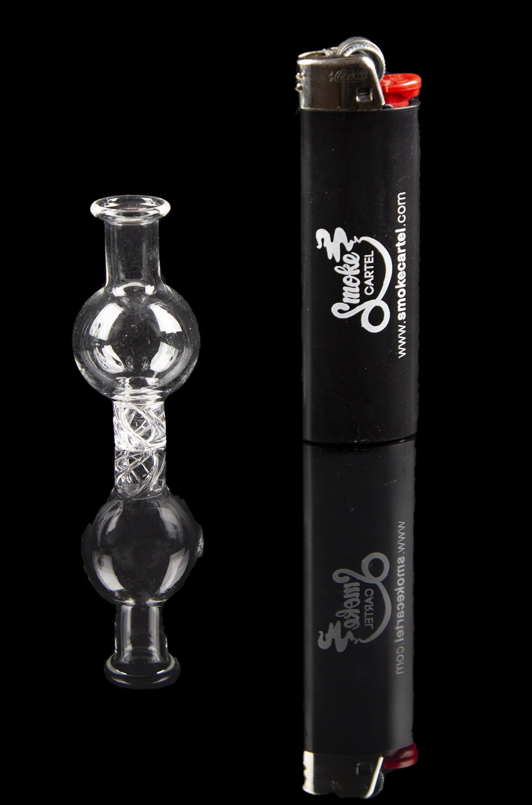 Crystal Clear Spherical Carb Cap - Maximize Your Dabbing Experience!