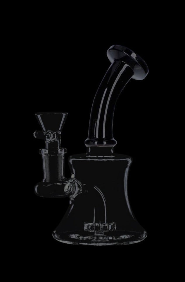 Stunning Beaker Base Bubbler with Fixed Showerhead Diffuser
