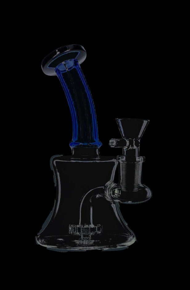 Stunning Beaker Base Bubbler with Fixed Showerhead Diffuser