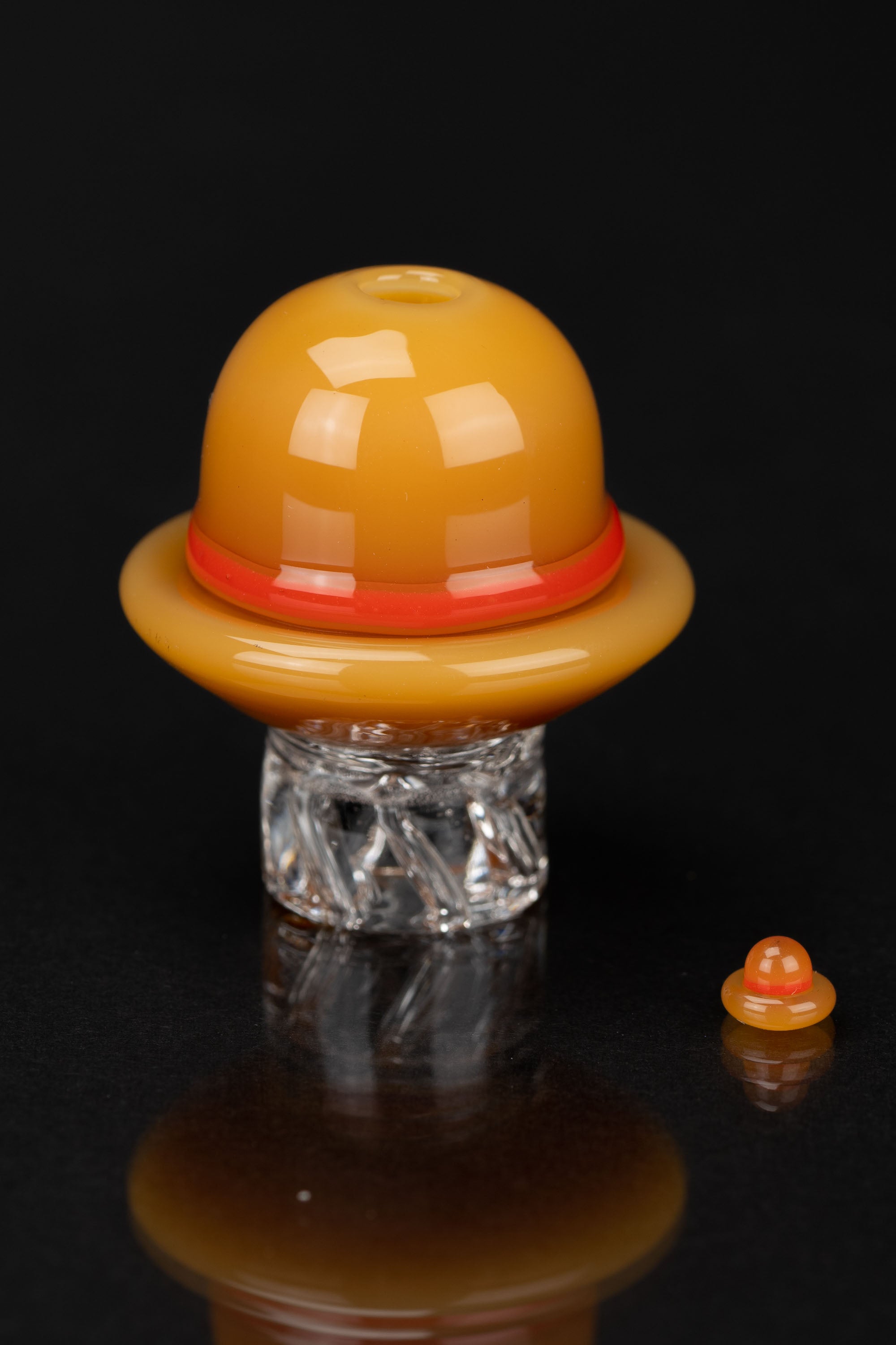 Empire Glassworks Exquisite Hat Spinner Carb Cap
