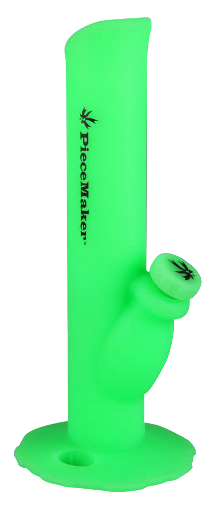 PieceMaker Kermit Glow-in-the-Dark Silicone Water Pipe