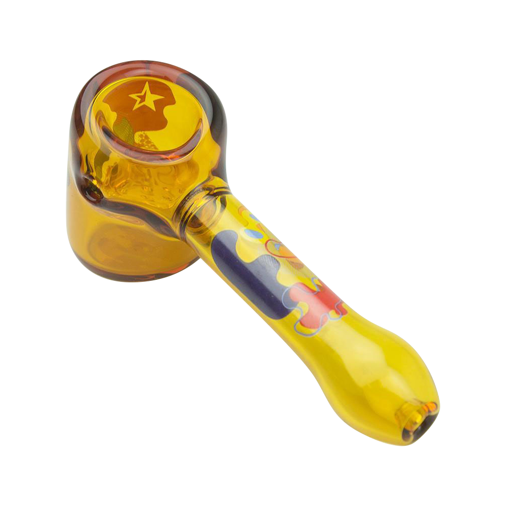 Famous Brandz Papaya Hand Pipe - A Stunning Hammer Design