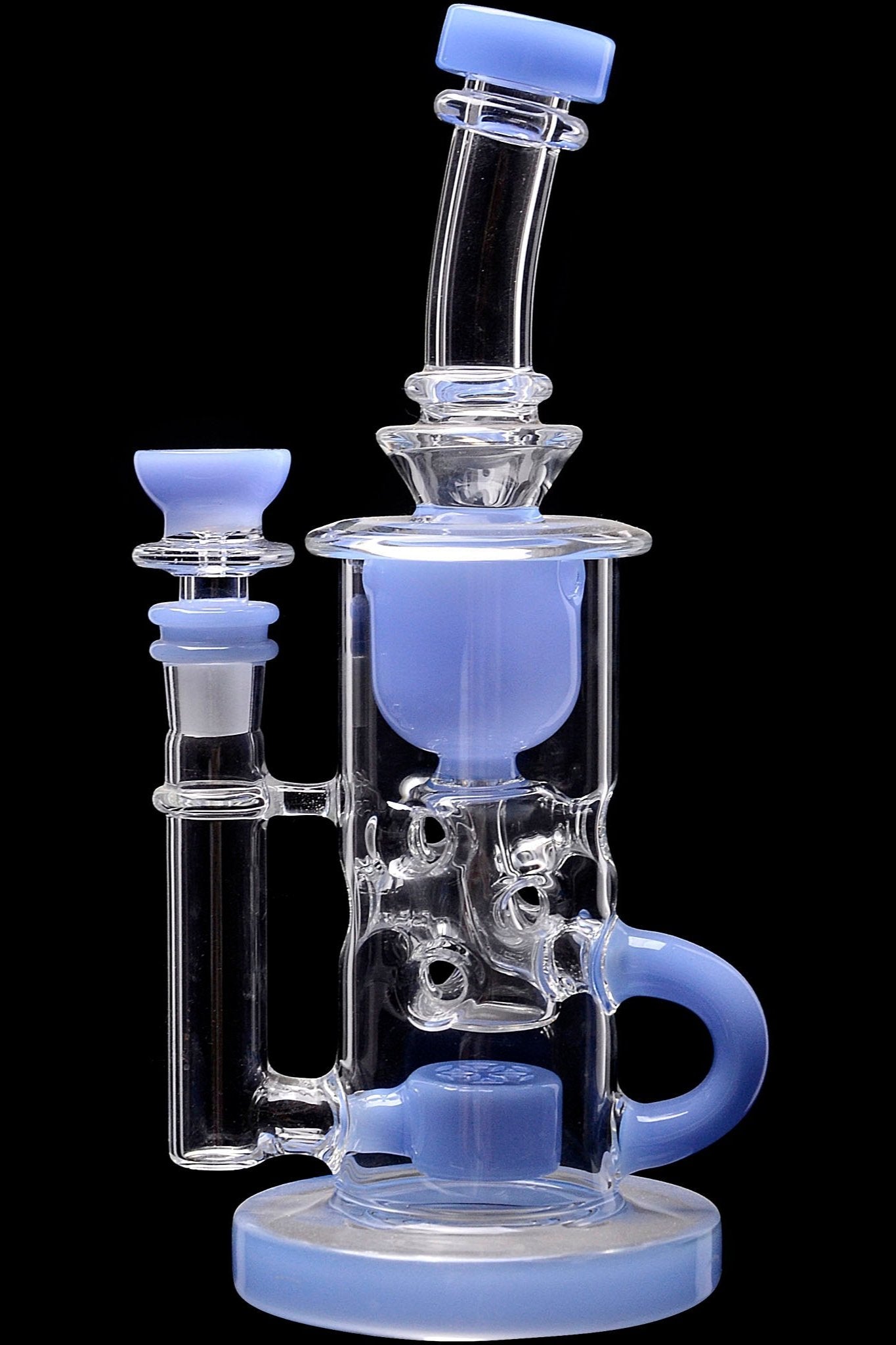 Calibear Cascade Flower of Life Klein Recycler Dab Rig - A Premium Smoking Experience
