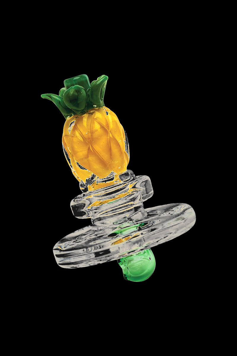 Empire Glassworks Pineapple Carb Cap - A Sweet and Functional Accessory