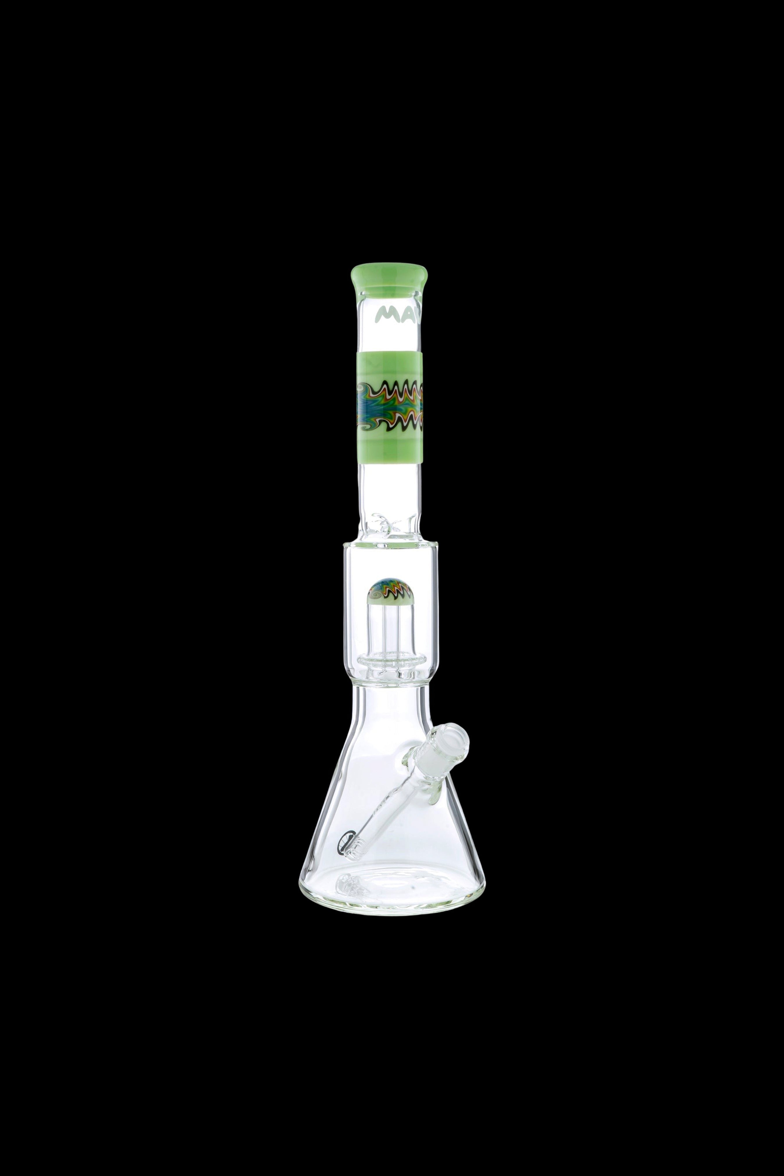 MAV Glass Wig Wag Reversal UFO Wide Beaker - The Ultimate Smoking Experience