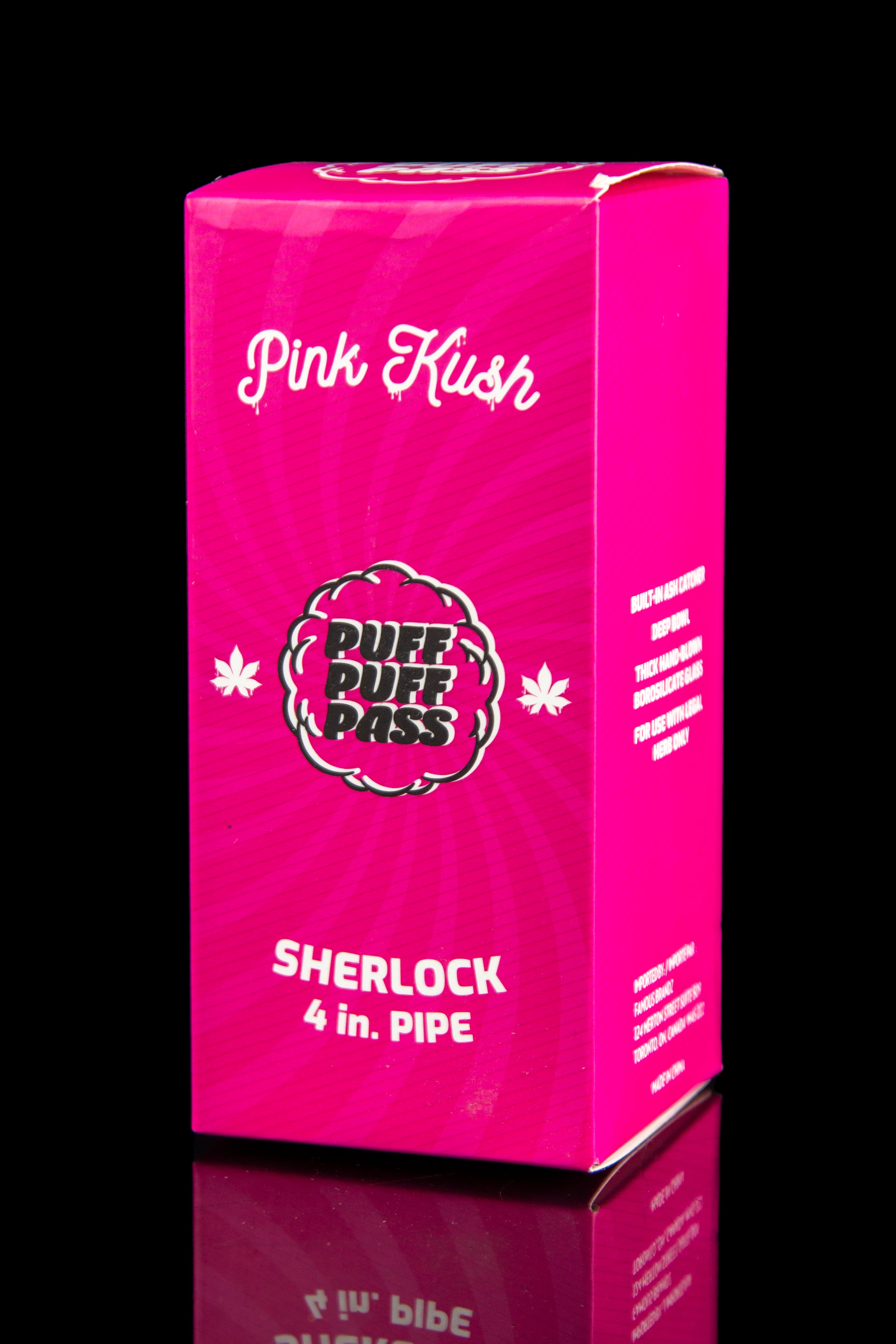 Pink Kush Bliss Pipe - Puff, Pass, and Enjoy!
